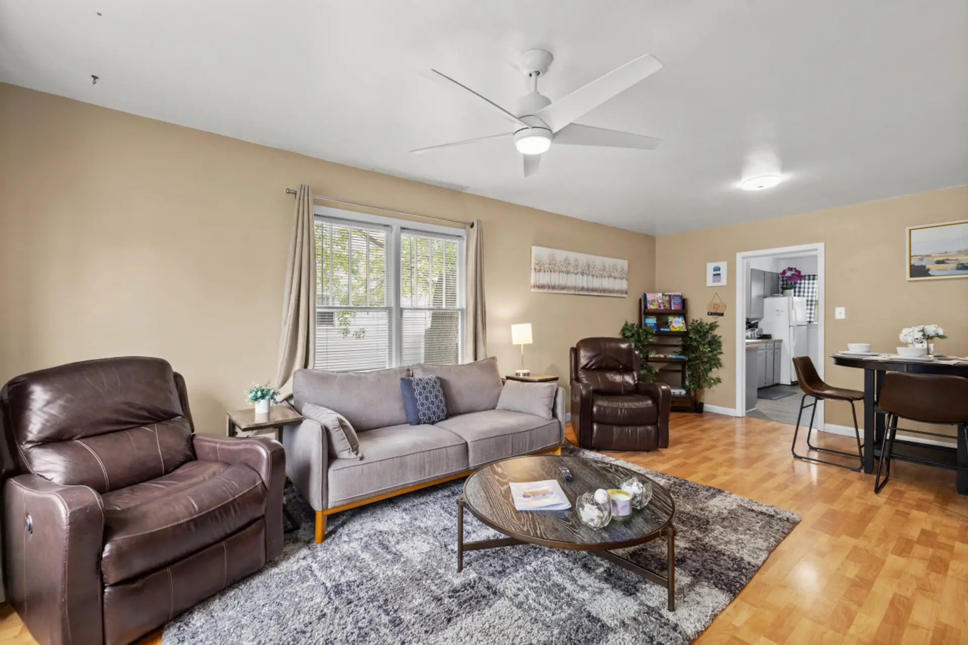 Upstairs living room
