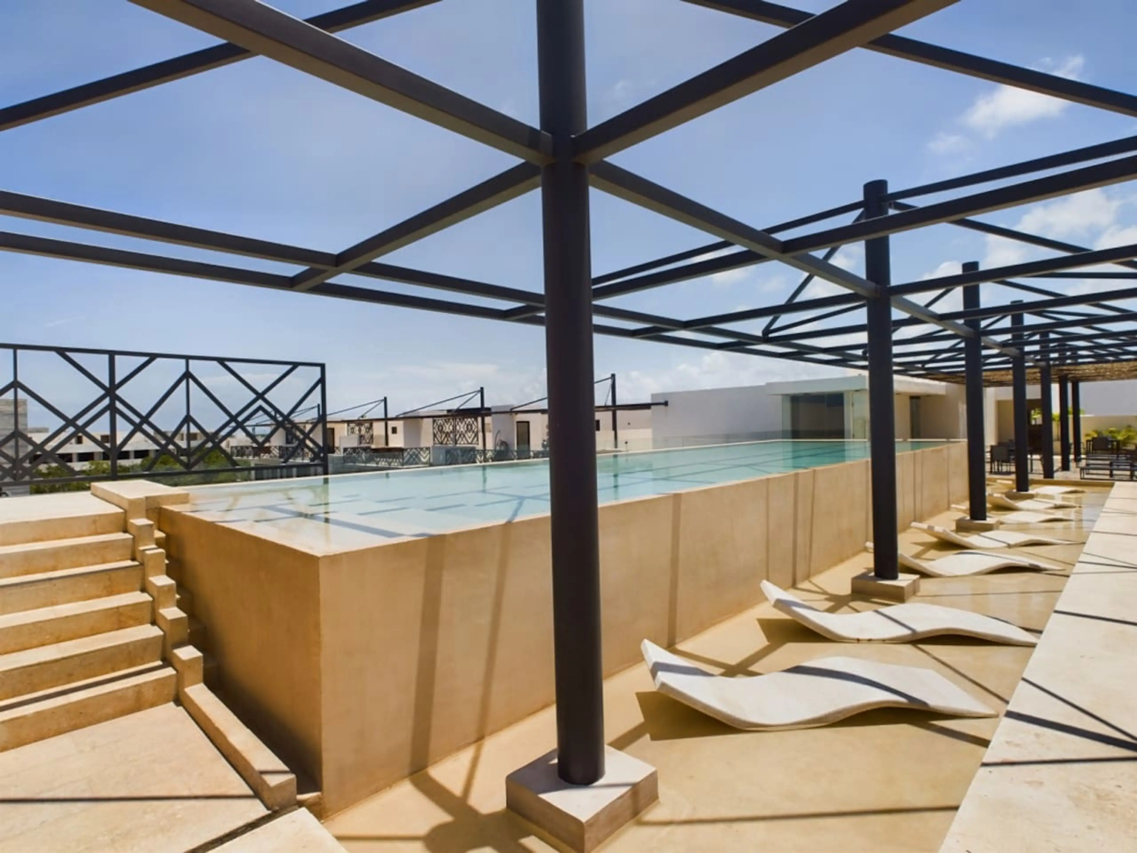 Sky-High Serenity: Soak up luxury with breathtaking views and chic rooftop lounging