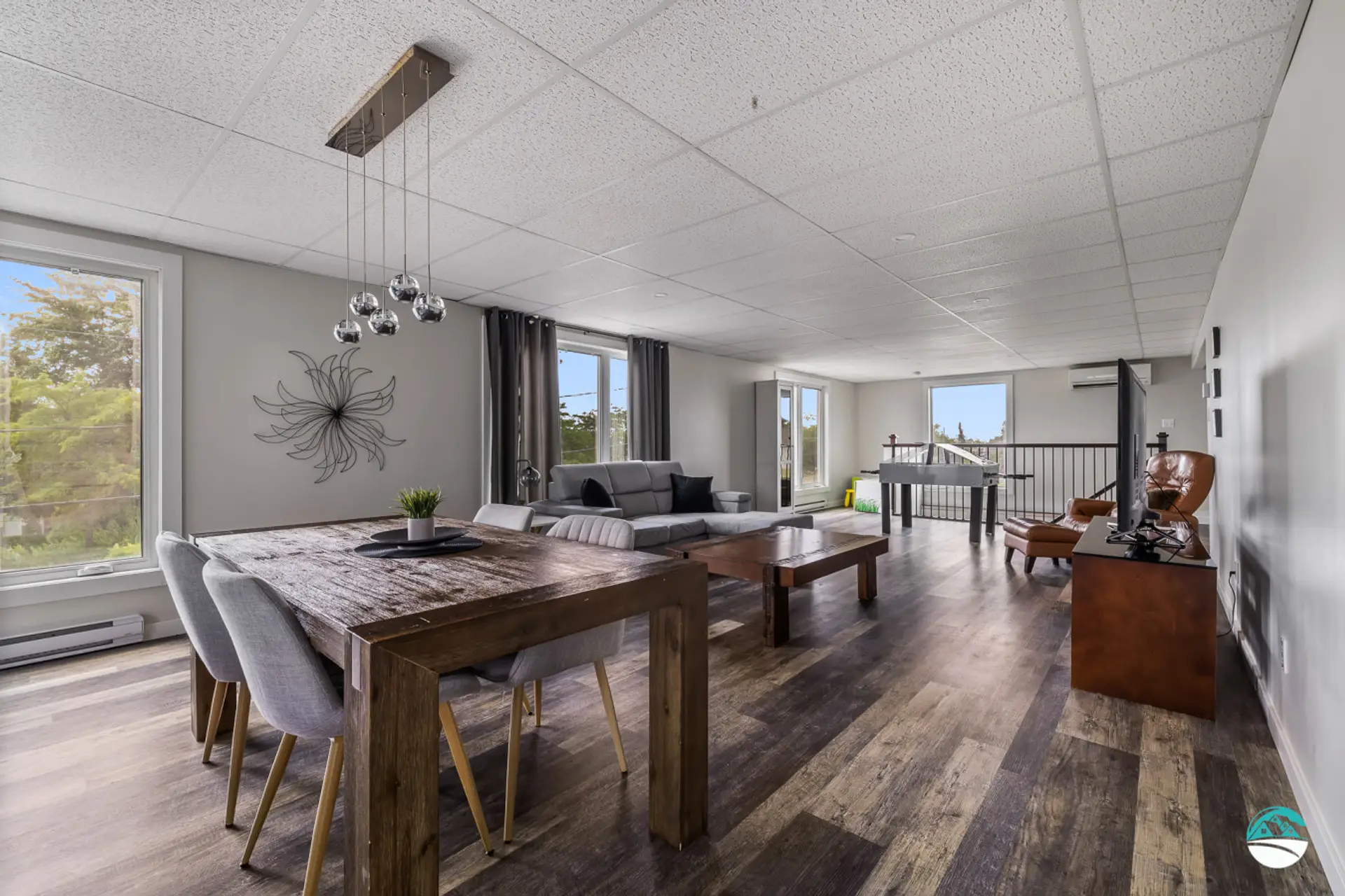 Large open concept house