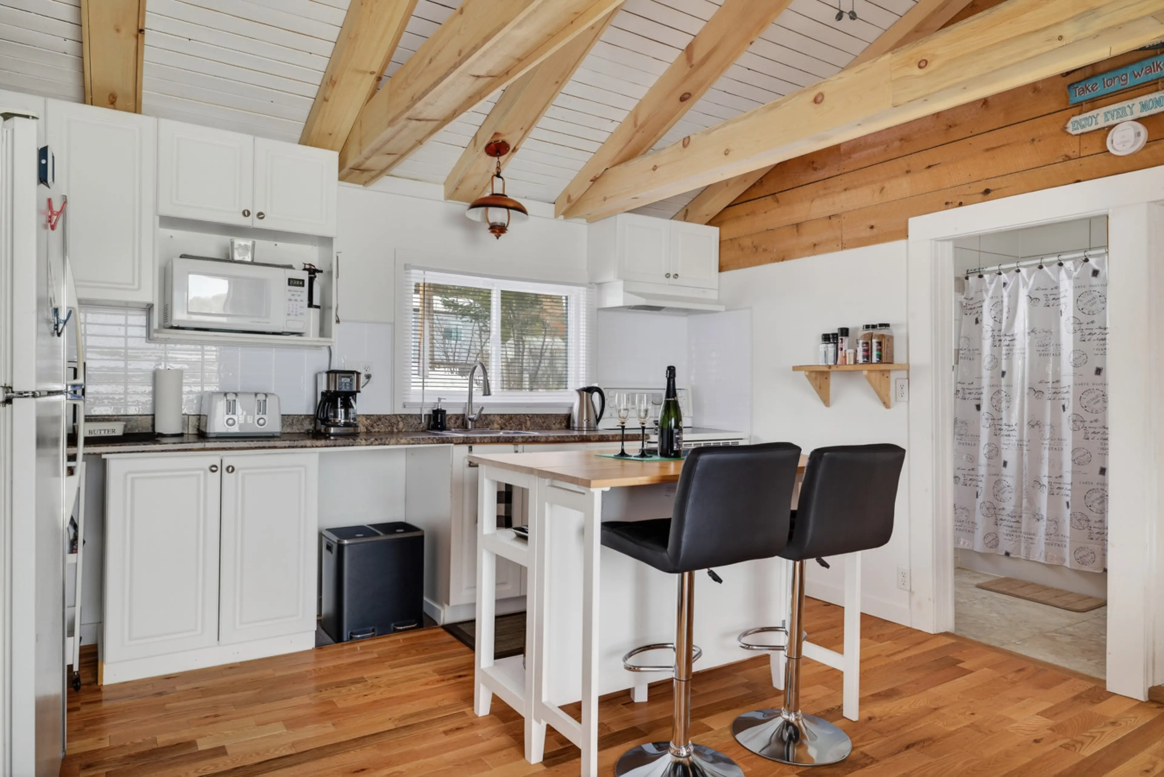 Kitchen with opened concept