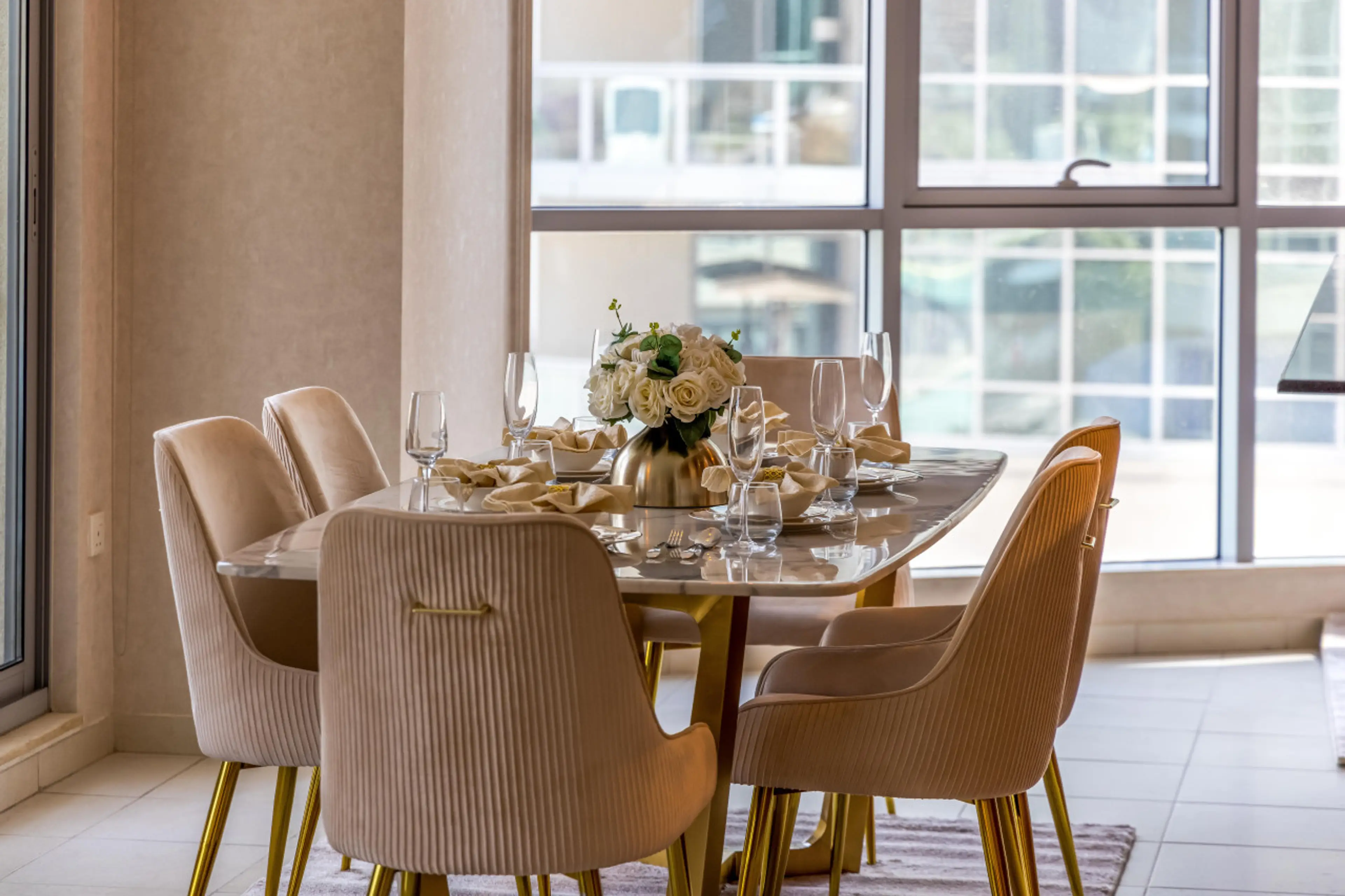 Durrani Home Das luxuriöse 3-Zimmer-Apartment mit Blick auf den