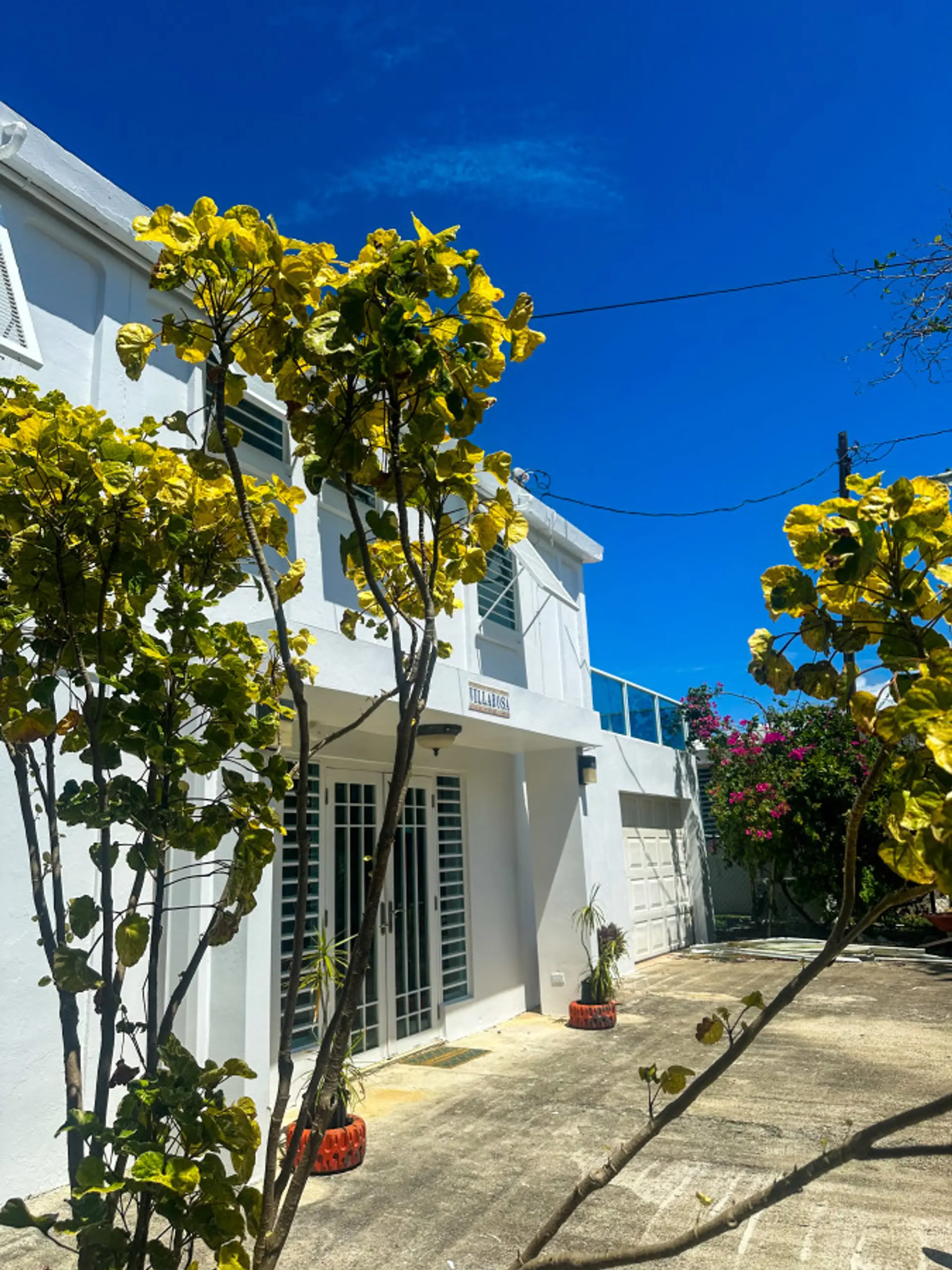 Front of the house