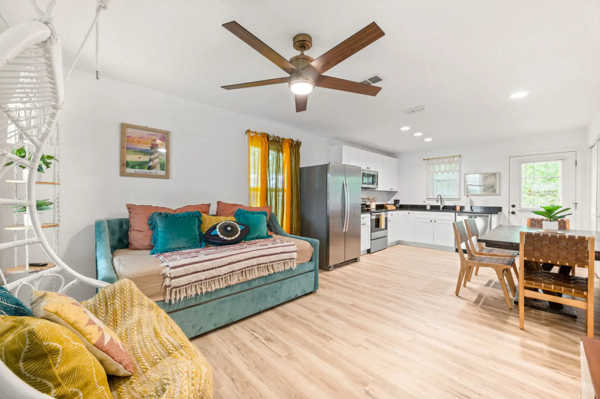 Living Room and Kitchen