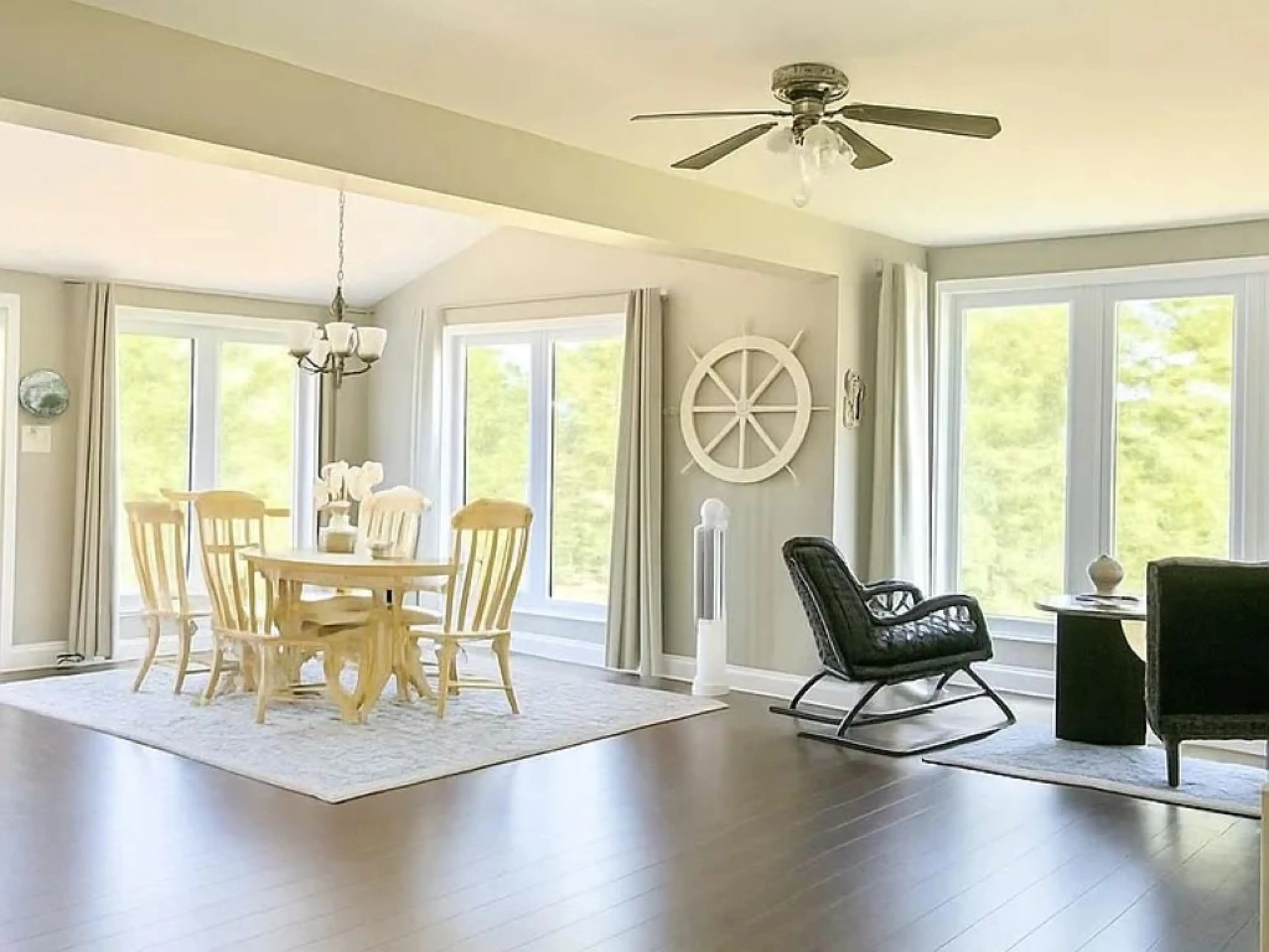 Dining and seating area