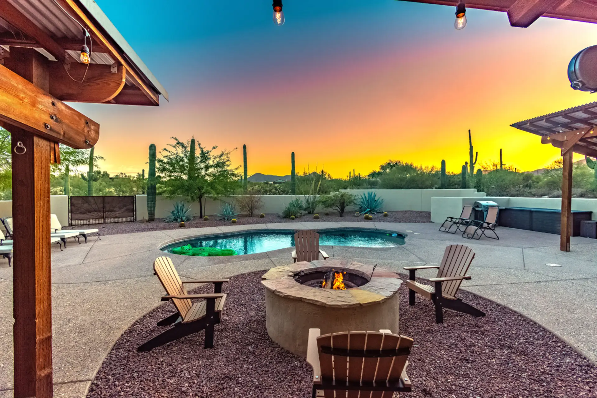 Backyard View