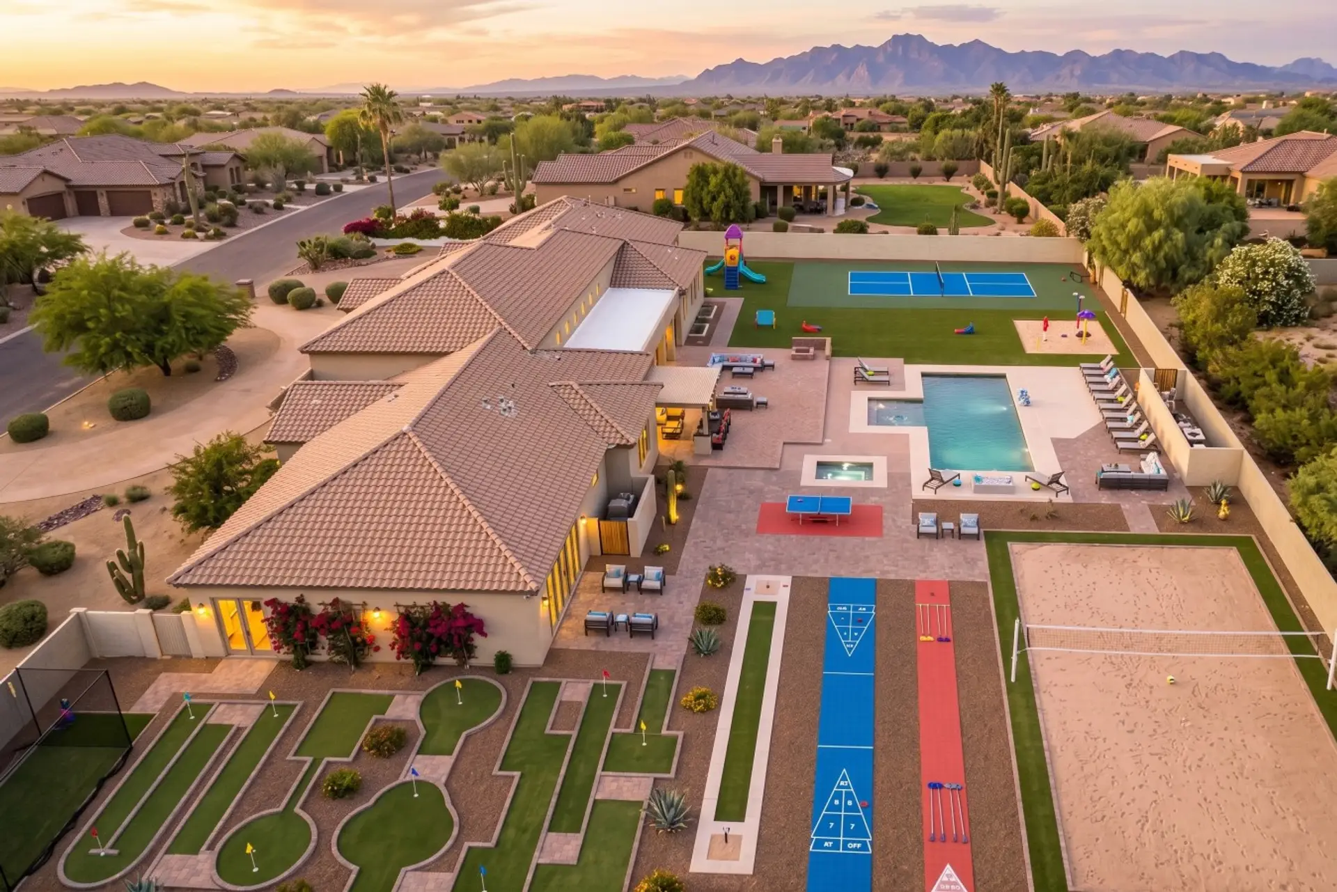 [Resort Property] with Heated Pool, Spa, Pickleball, Basketball, Volleyball, and more