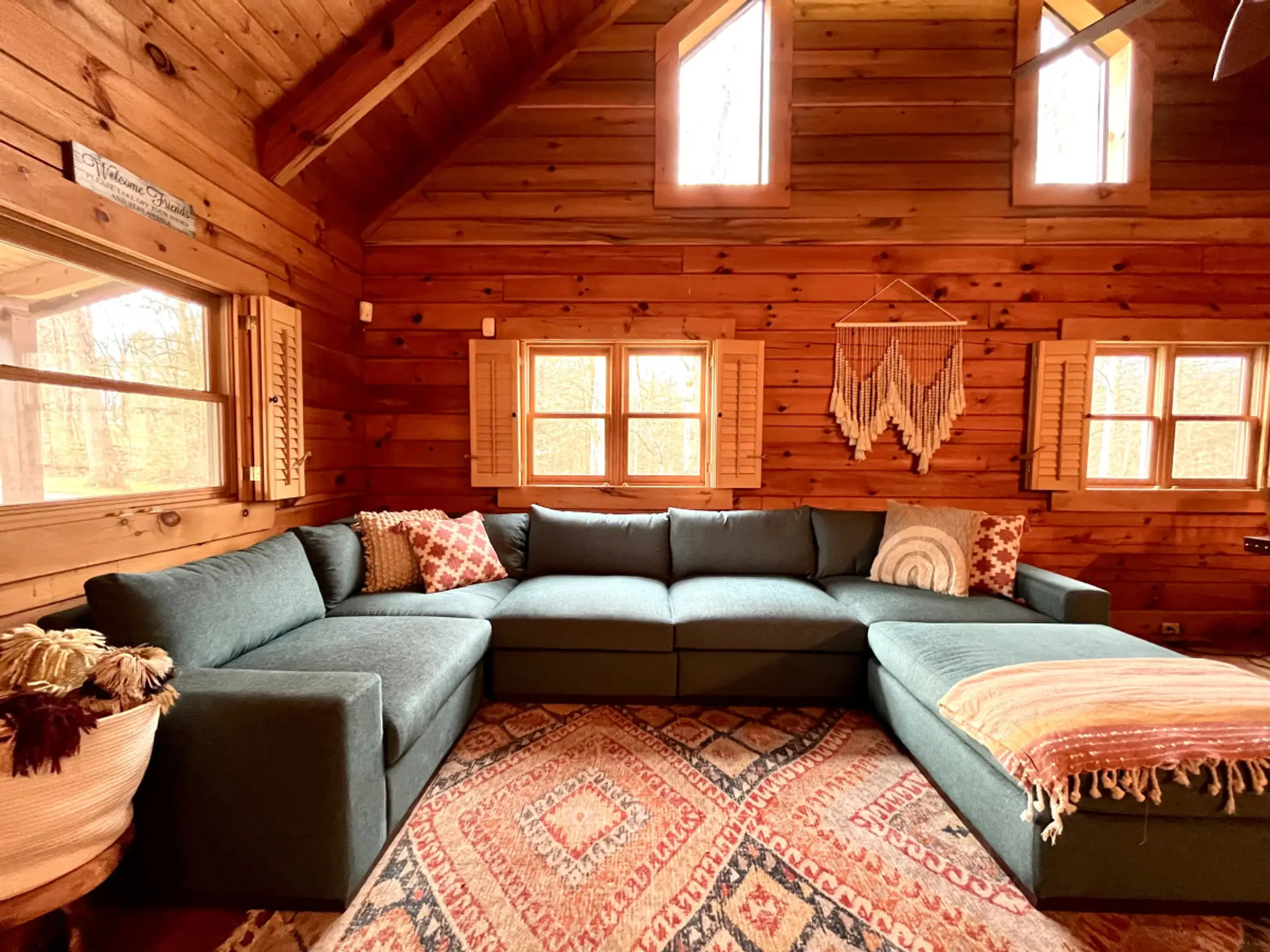 New in 2024, extra large cozy sofa