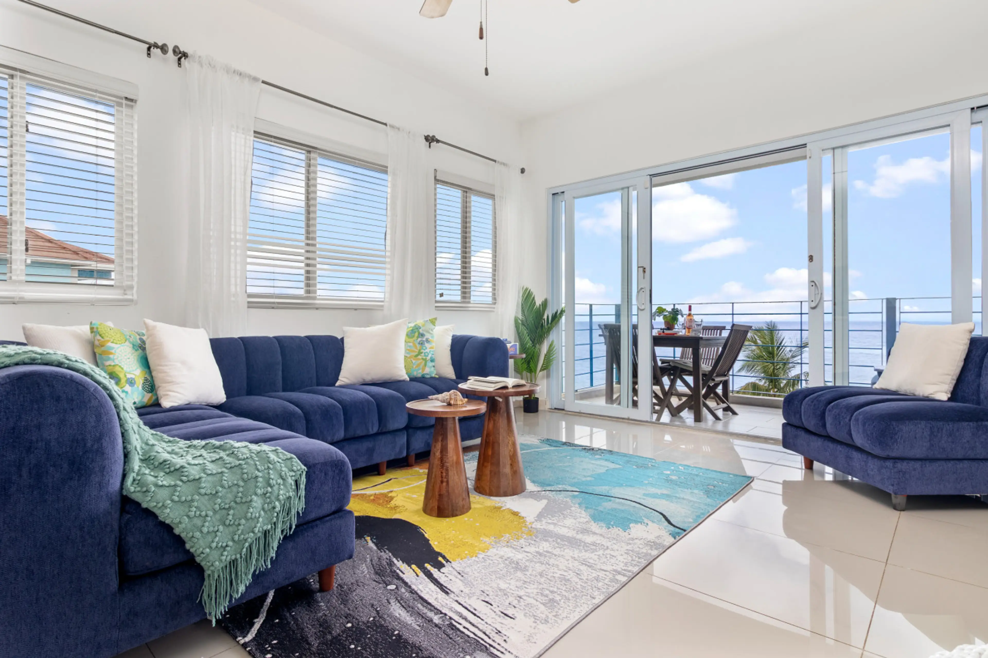 Oceanfront retreat with stunning sea views