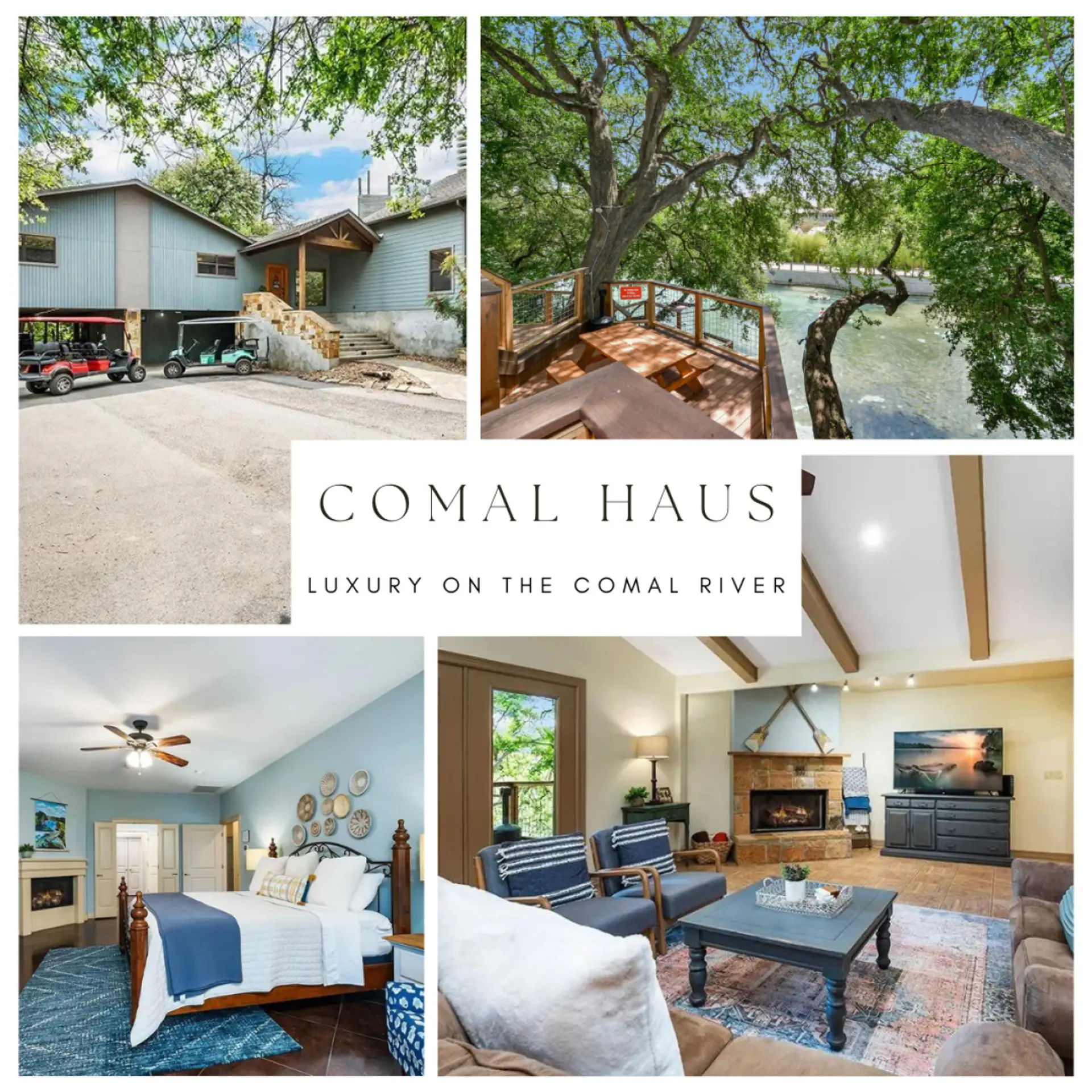 Welcome to The Comal Haus! Your Comal River getaway starts here!