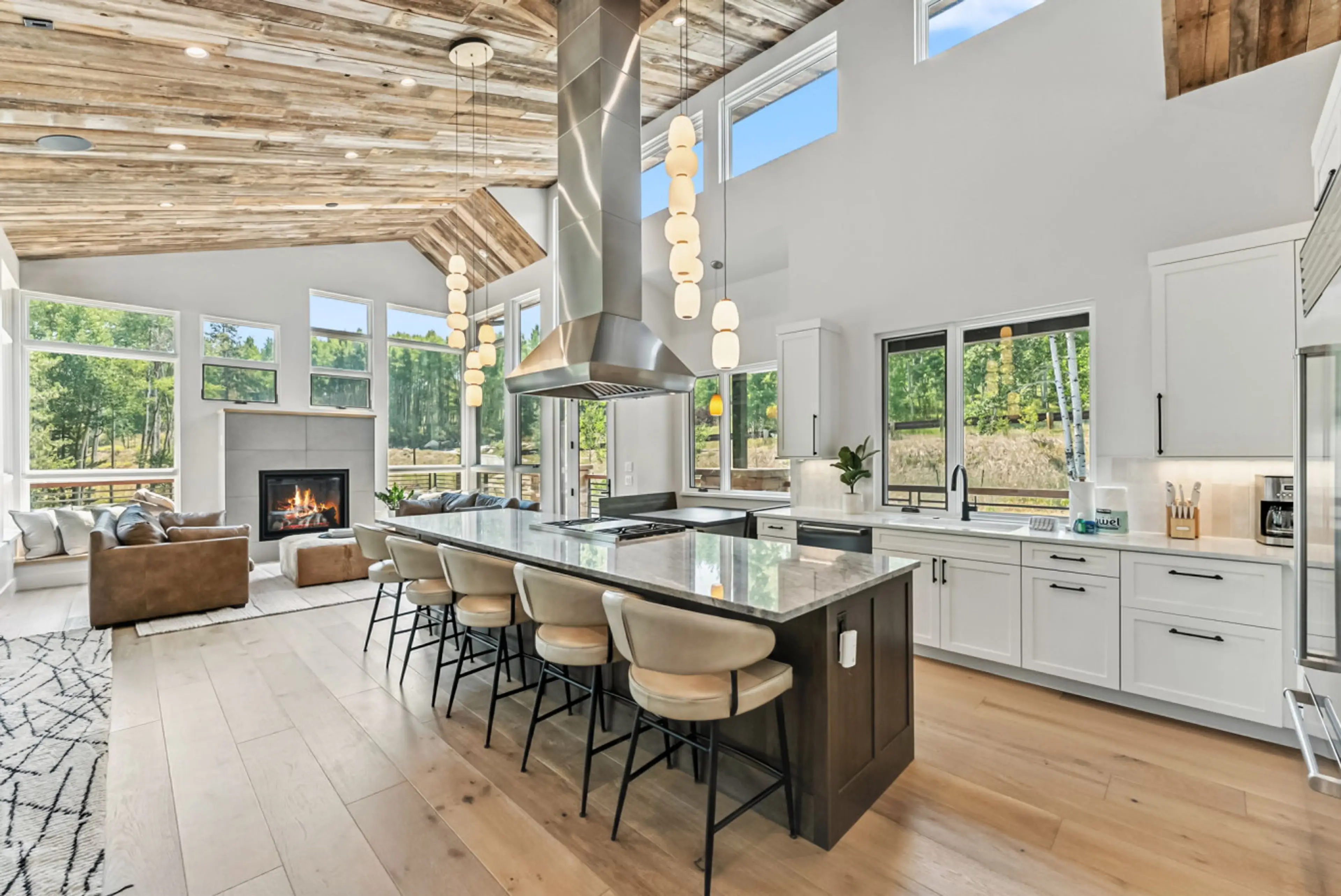 Stunning open floor plan