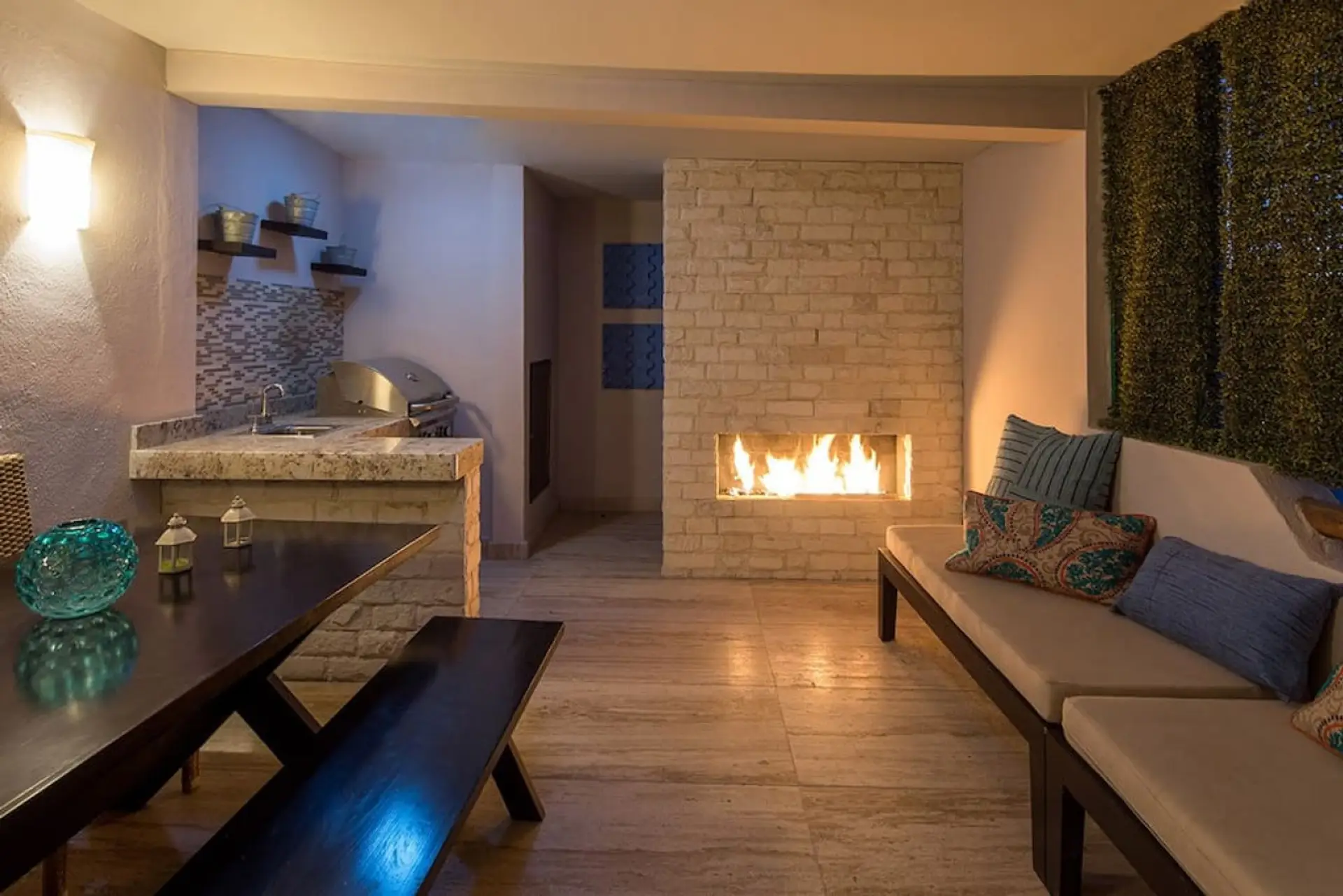 Private Rooftop with firepit and BBQ