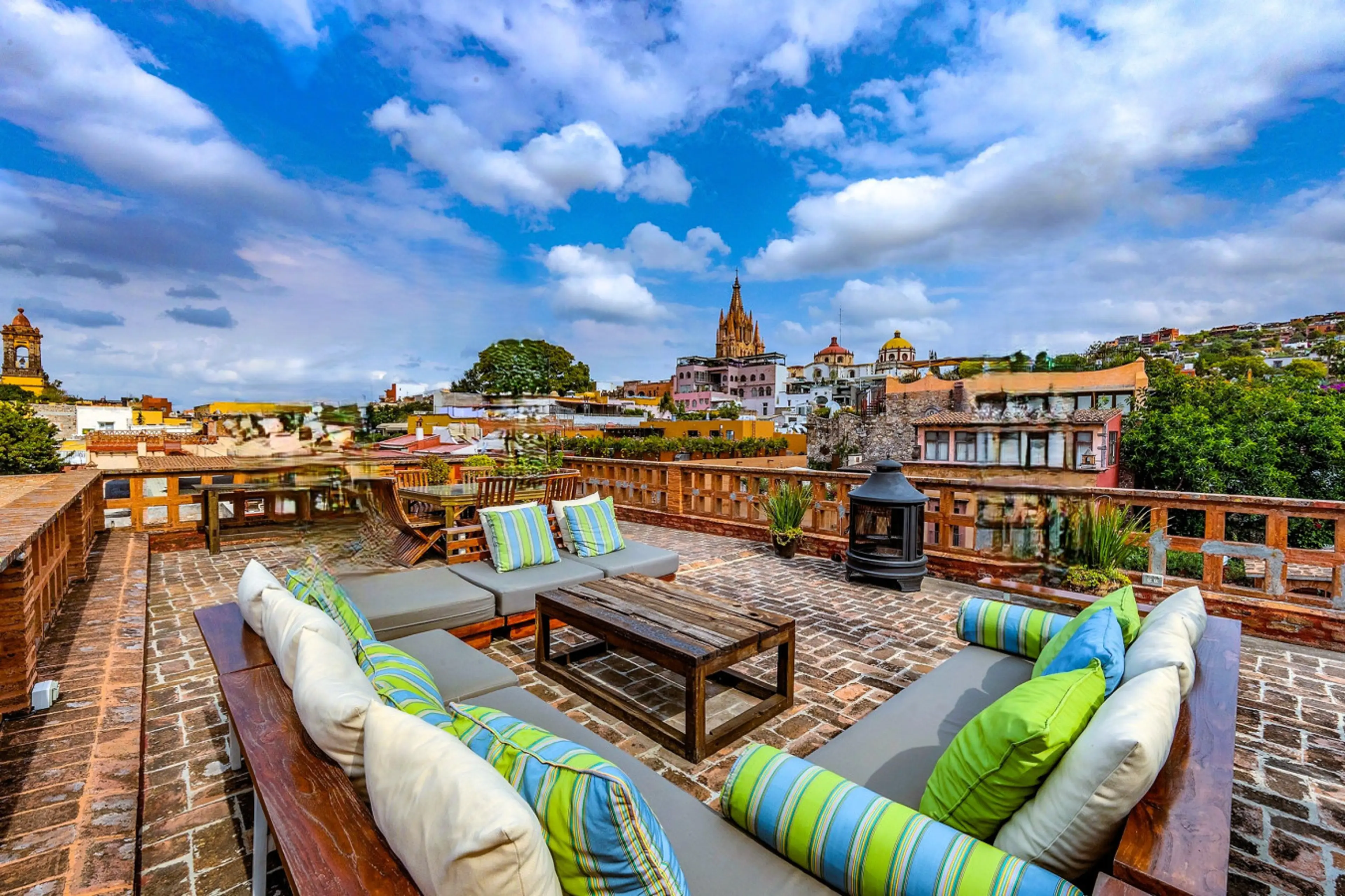 Iconic views from private rooftop, invites to create unforgettable memories under the stars.