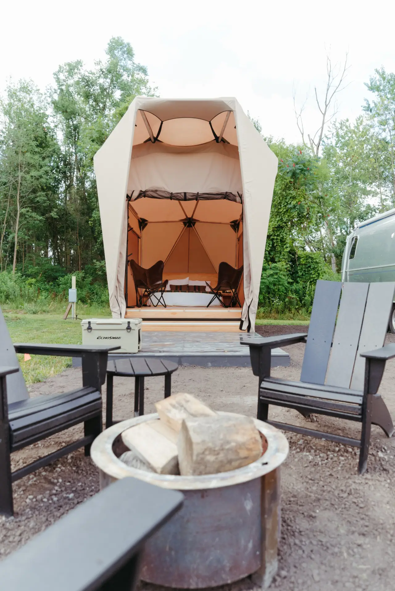 Airstream Glamping view 9