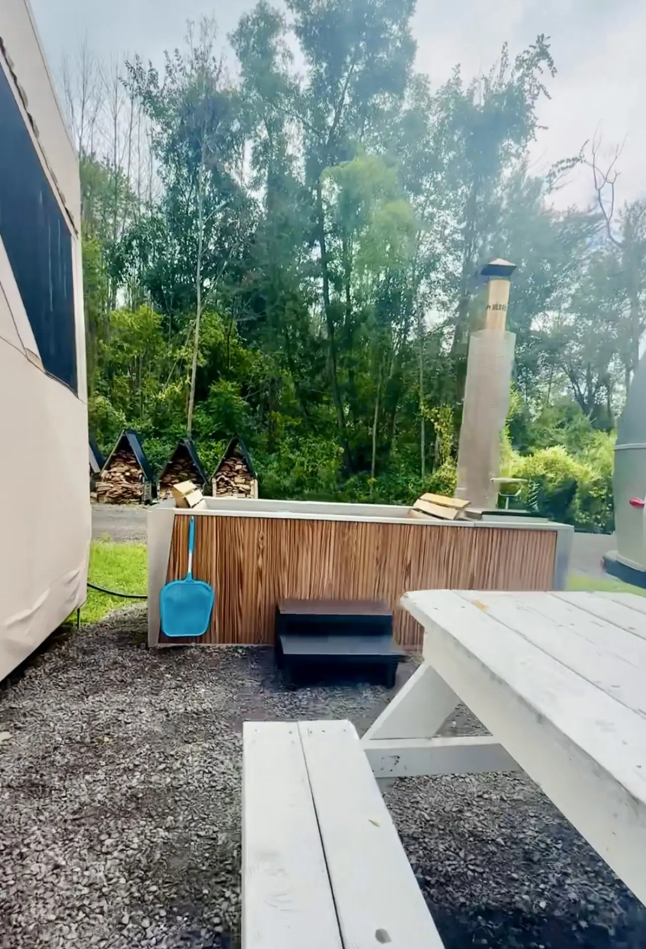 Airstream Glamping view 3