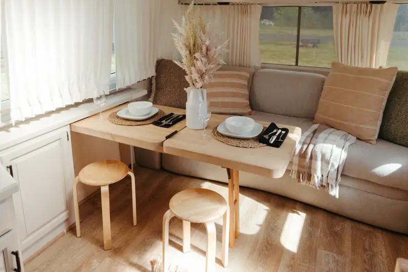 Luxury Airstream glamping