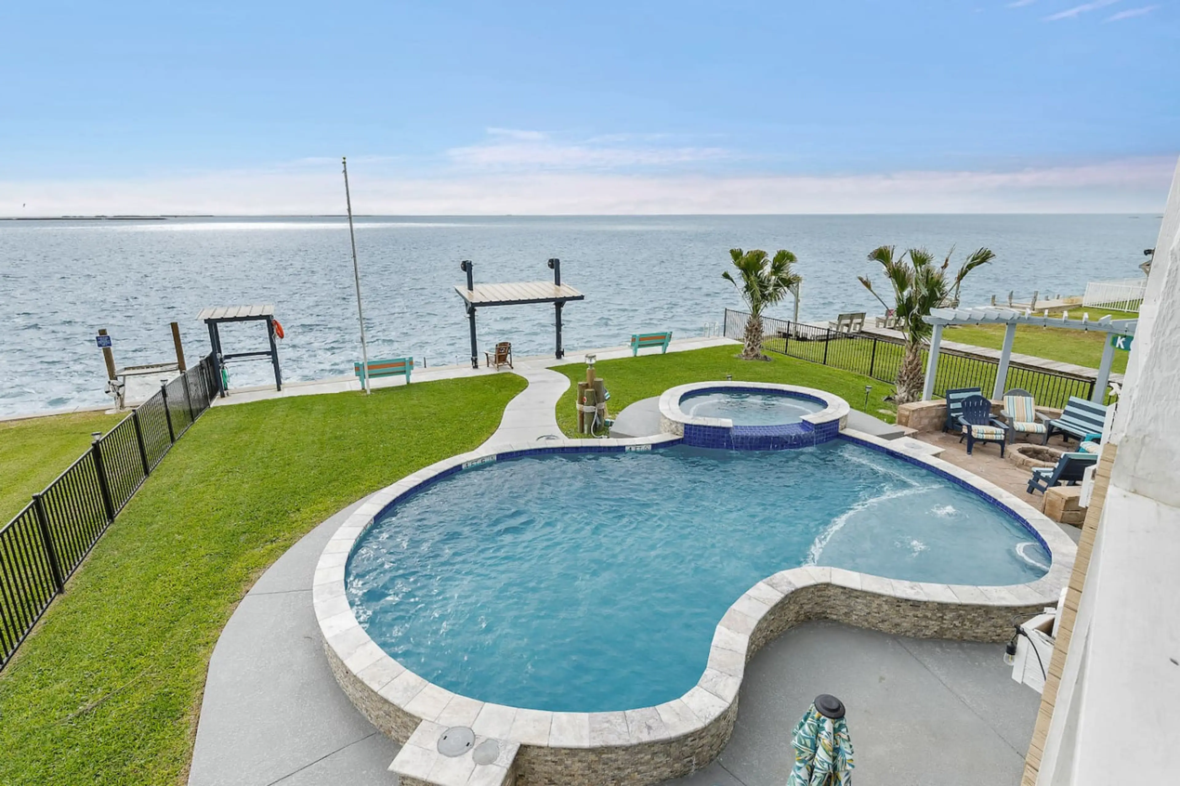 Backyard overlooking Estes Flats and the ICW