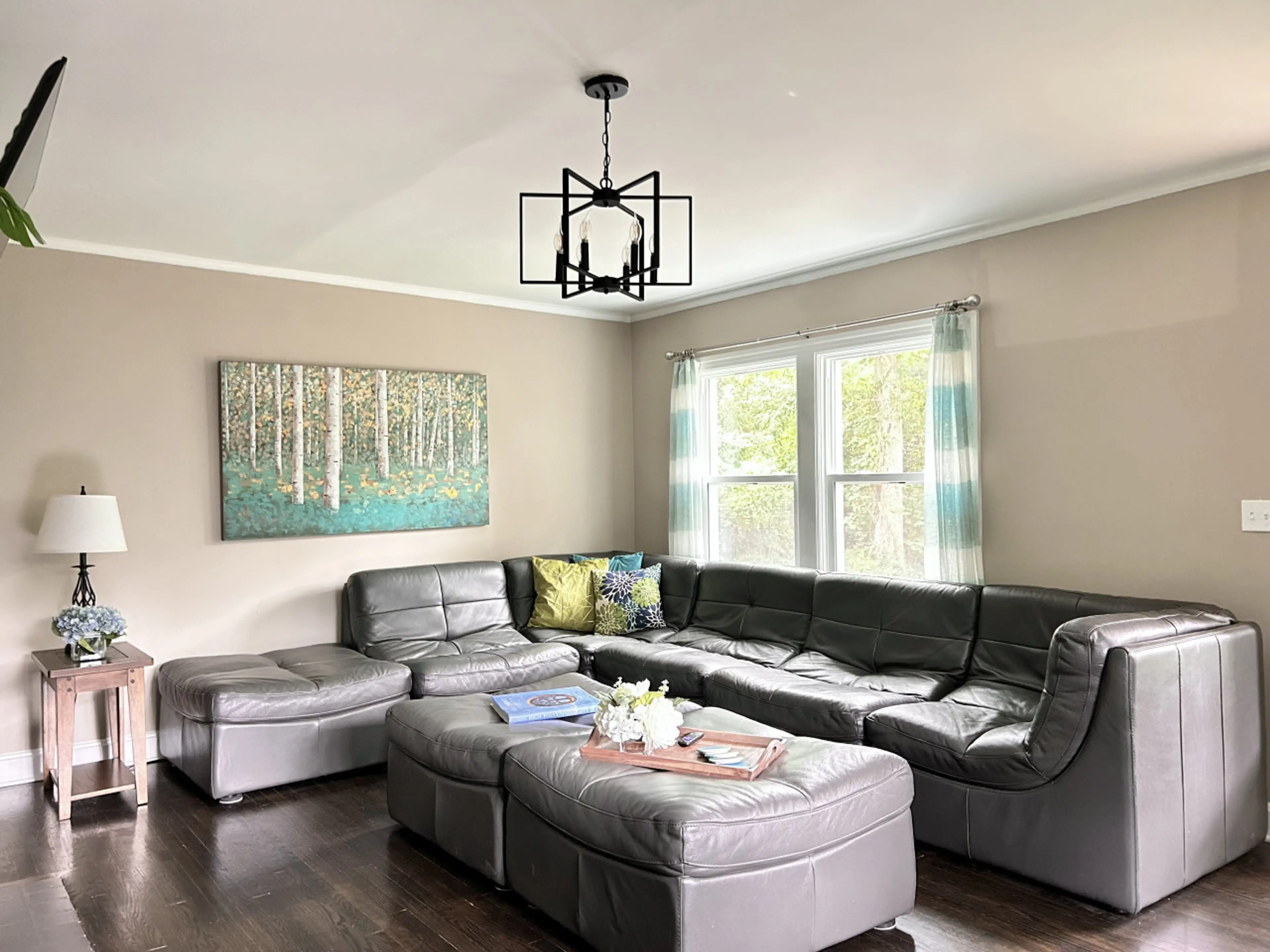 Enter your access code & Welcome To Paradise.  Enjoy bright sunny views of the tranquil, quiet setting as you celebrate your family & friends.  Wind down while watching the latest movies or cozy up to a book.  Togetherness here is unmatched.