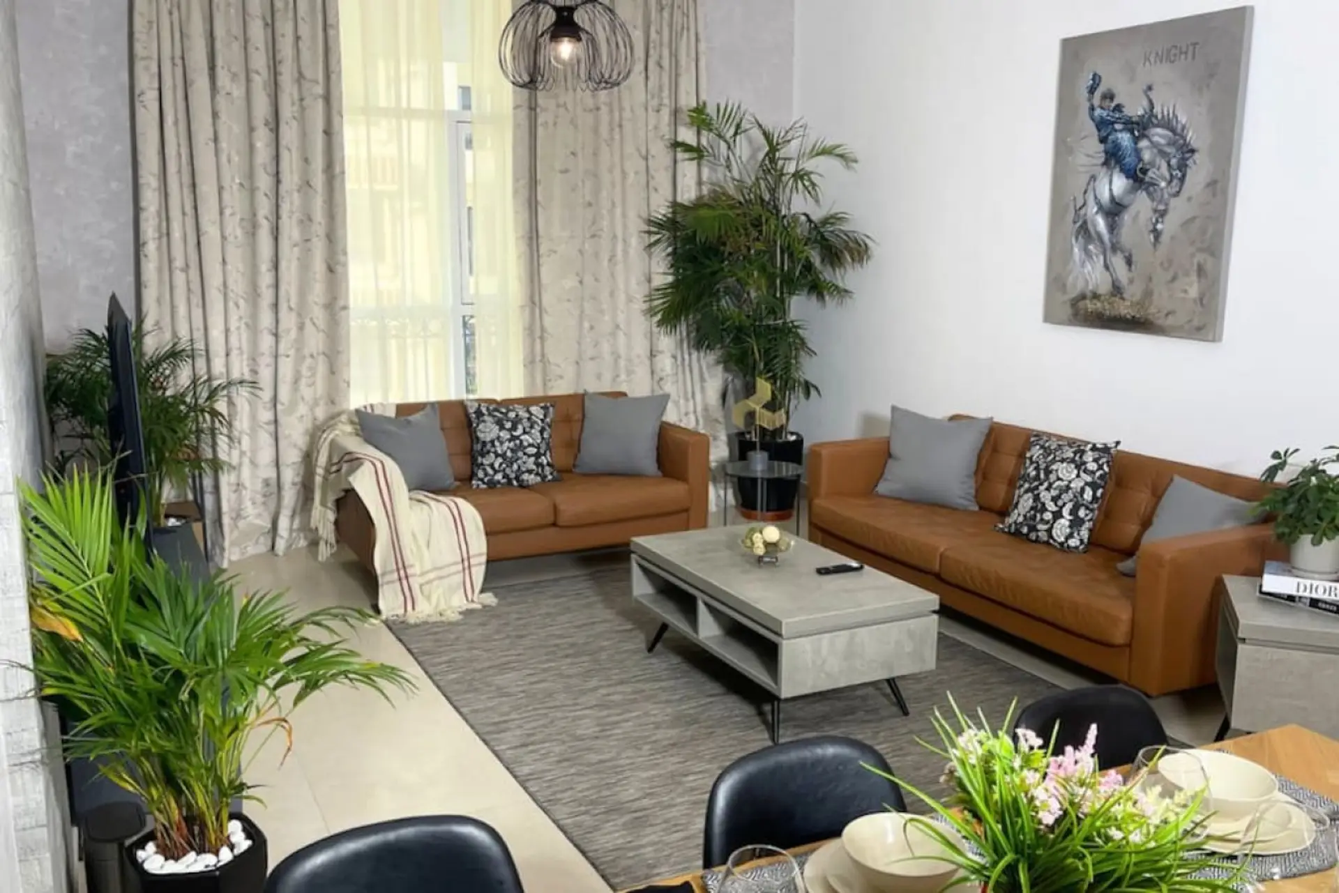 Chic Comfort Awaits: Unwind in Our Stylish Living Room Retreat.