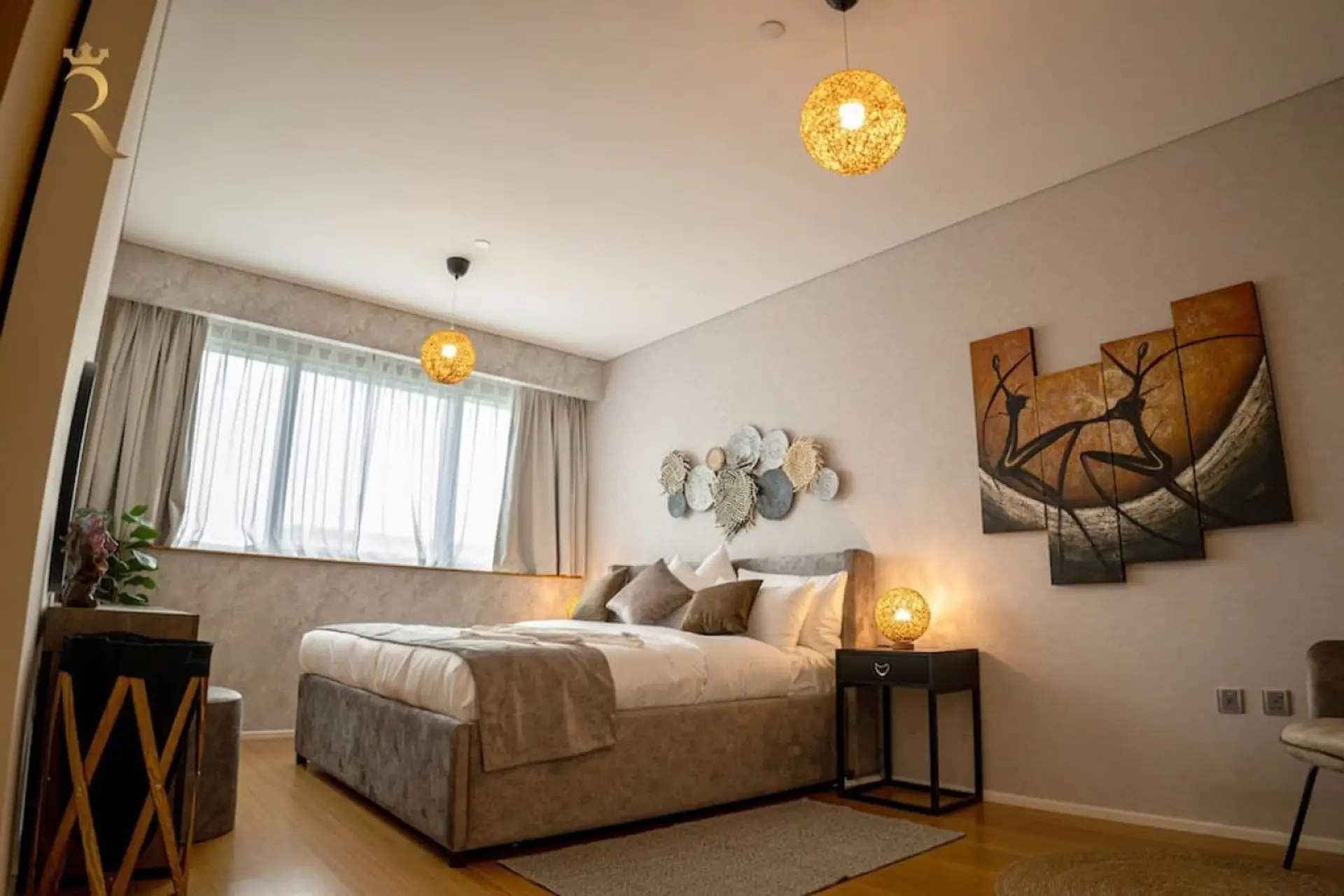 Restful nights, delightful days. Experience tranquility in our cozy bedroom