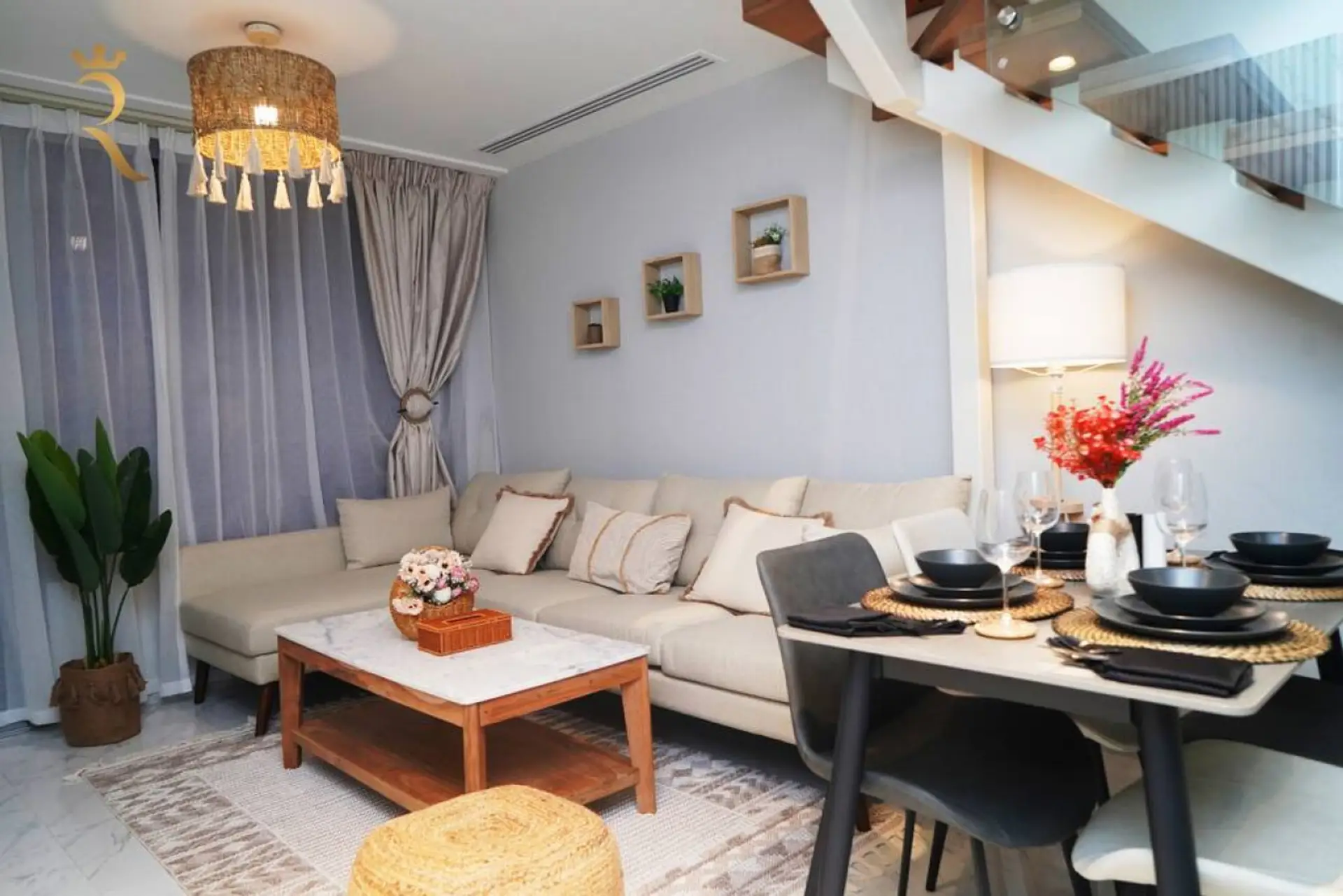 Open dining area for shared meals and memorable conversations