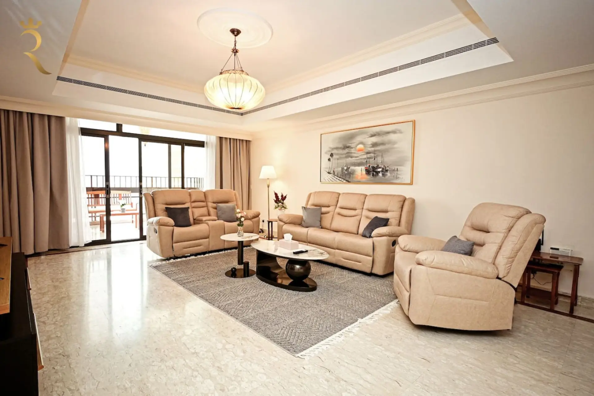 Sophistication meets relaxation in our impeccably designed luxury living space