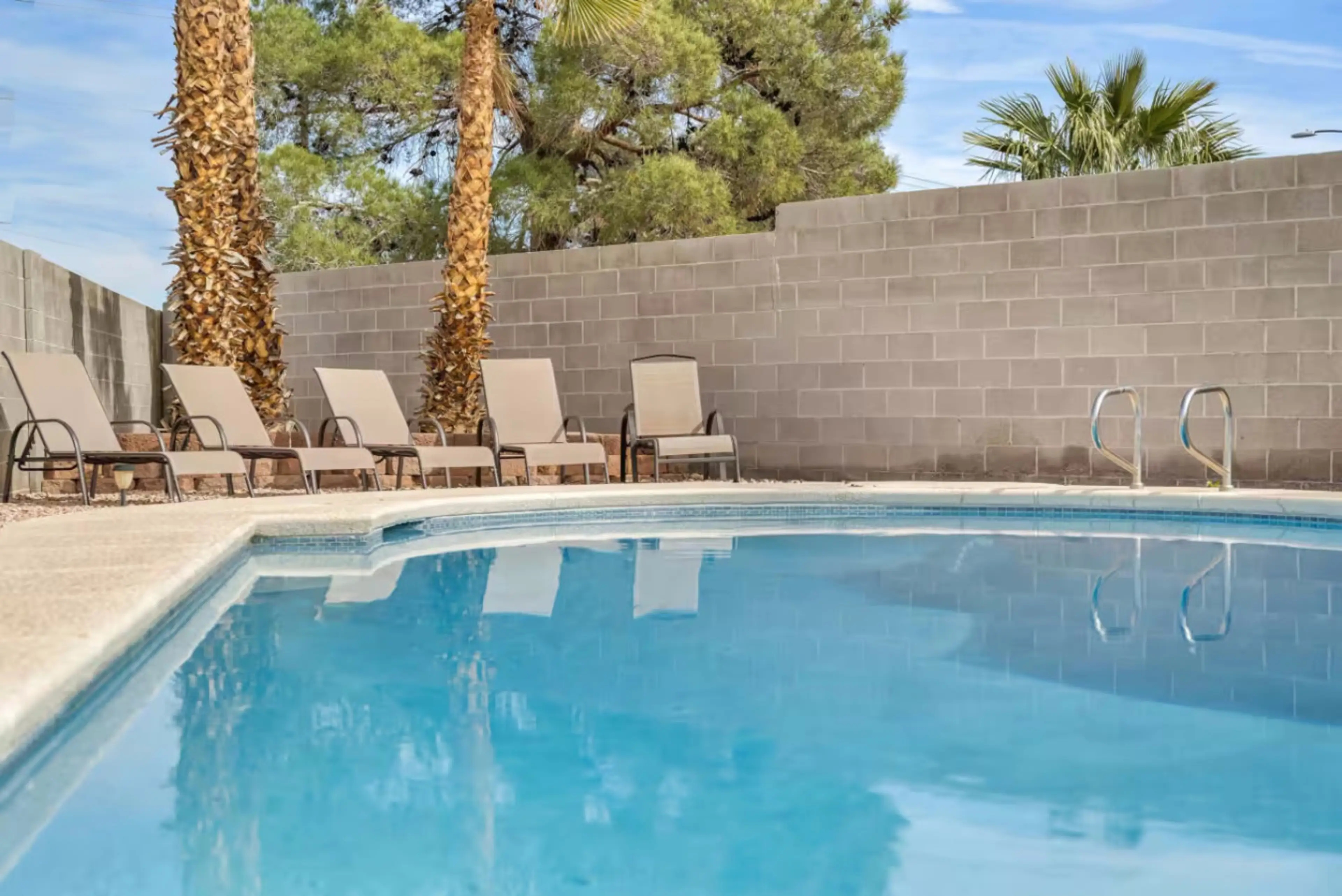 Sun, Swim, Repeat  Bright skies, cool water, and loungers calling your name. Spend the day poolside—dip in, dry off, and do absolutely nothing in between.