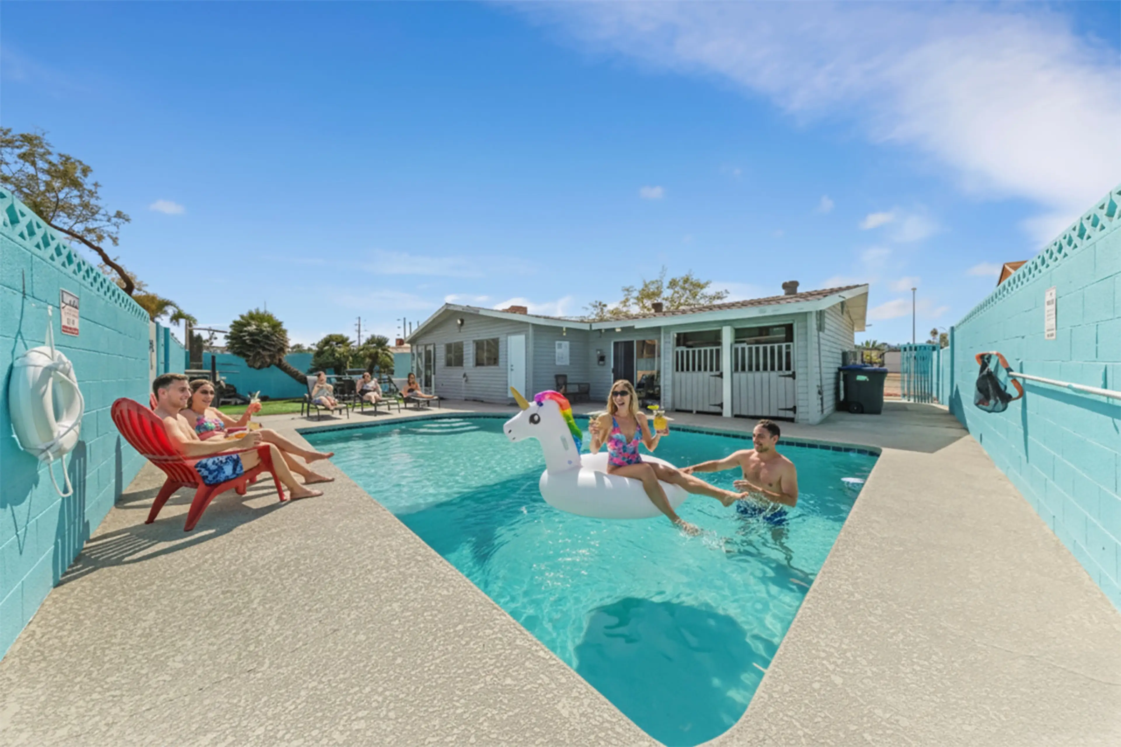 Bask in the Las Vegas sun by your private pool, surrounded by ample seating for your ultimate relaxation.