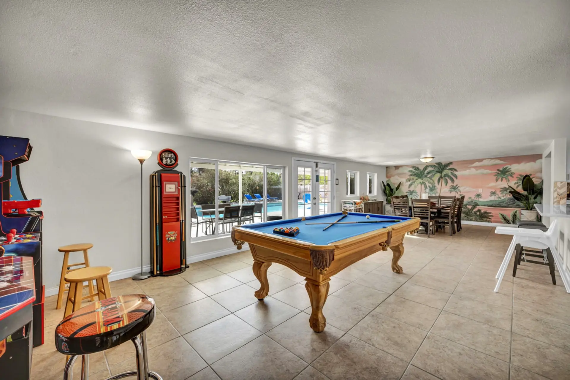 This game room is made for unforgettable vacation moments - play a round of pool, explore the arcade games, and enjoy the kind of friendly competition, laughter, and late-night fun everyone remembers.