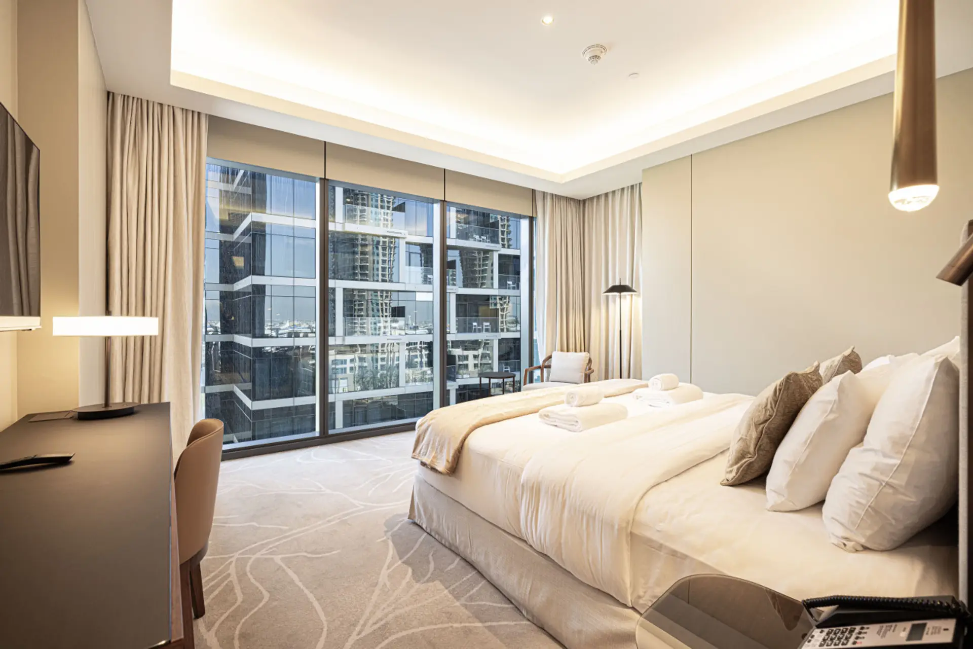 Wake up to natural light and city vibes