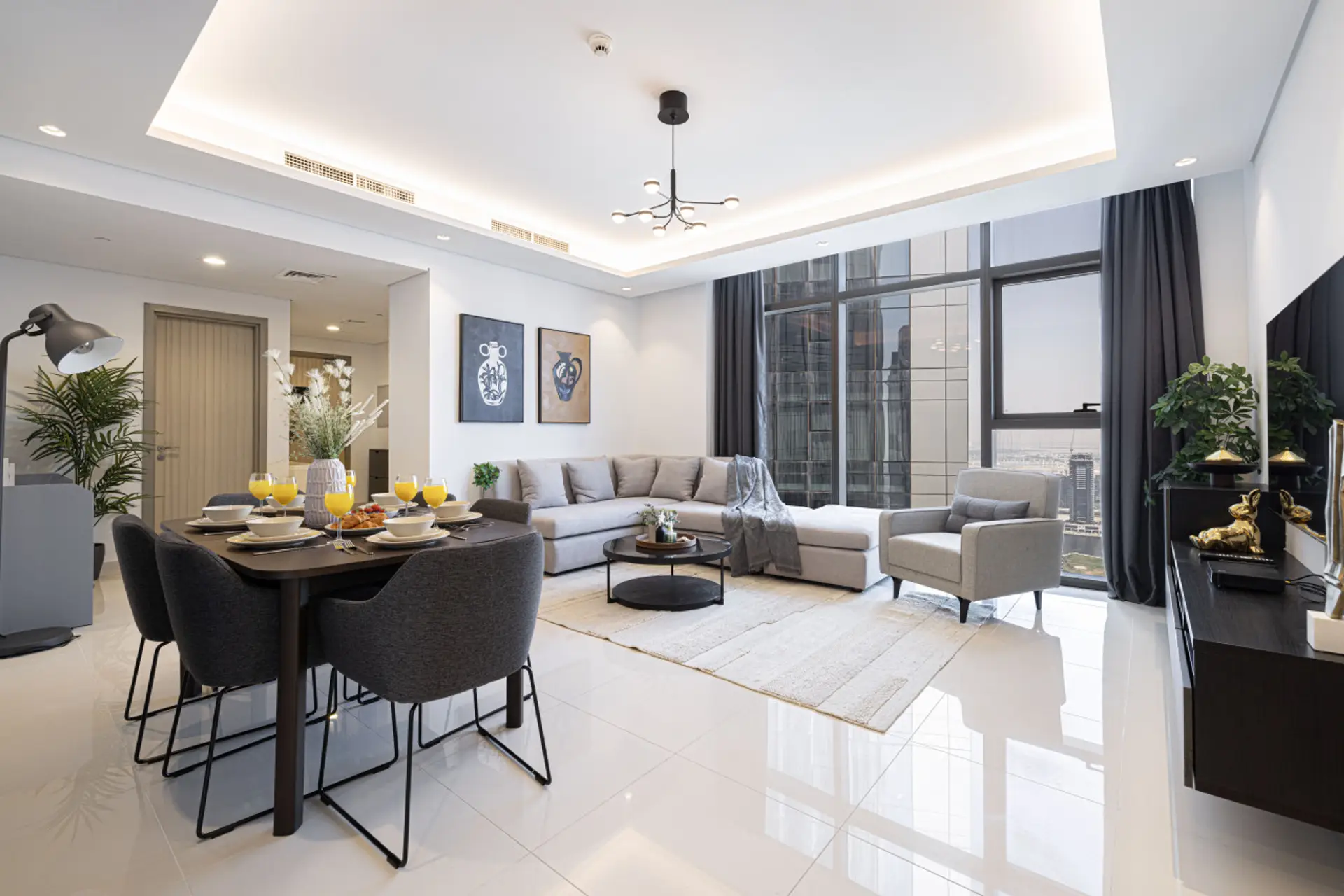Chic interiors perfect for unwinding after a busy day