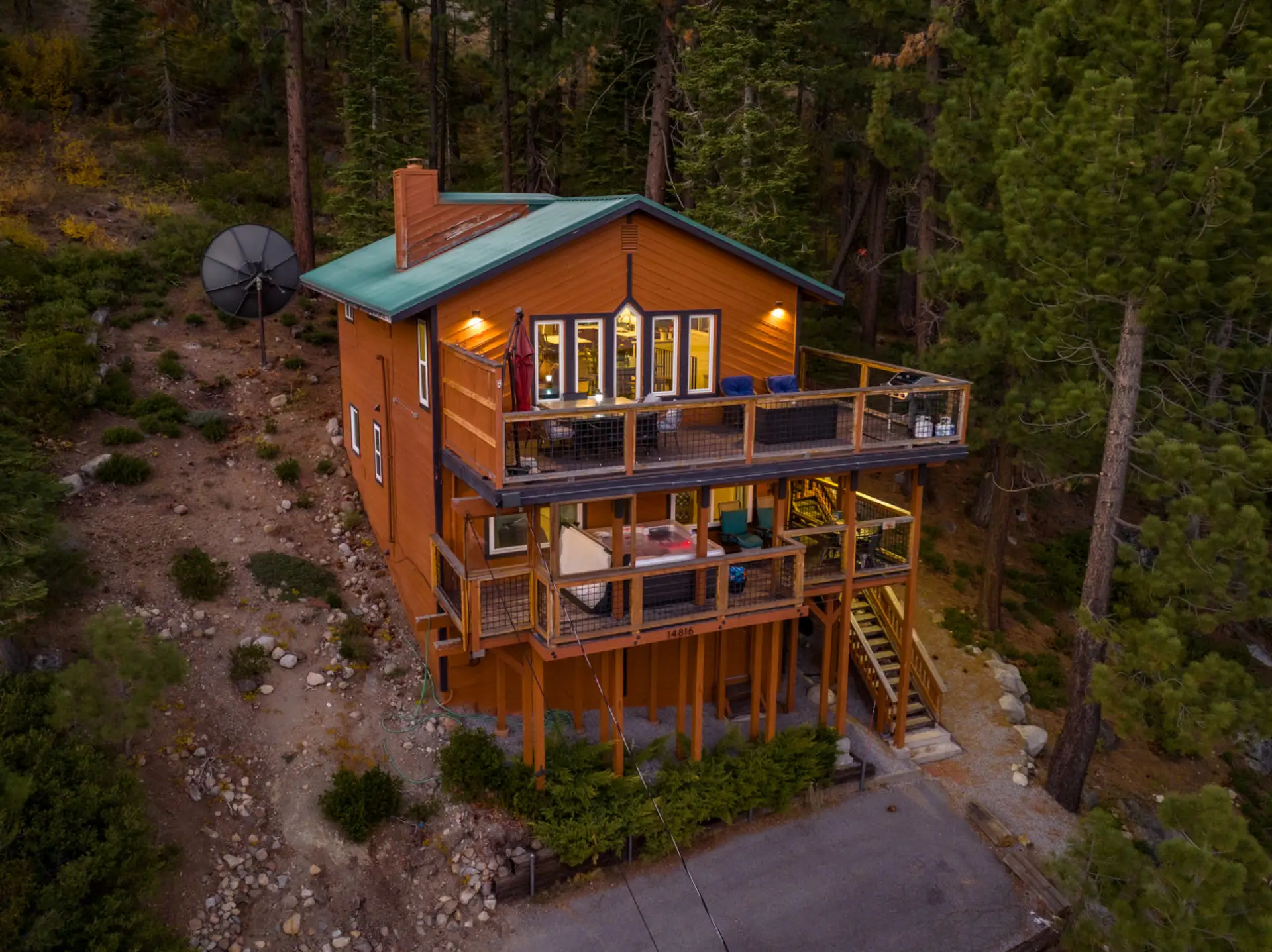 Outside of house