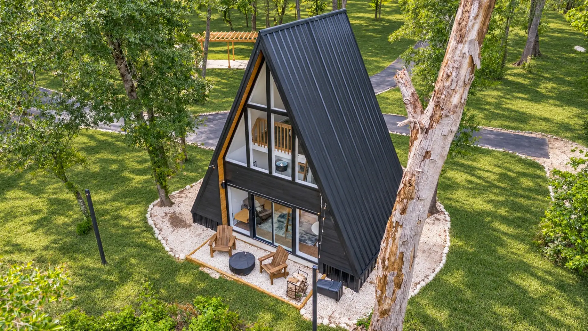 Beautiful A Frame Cabin