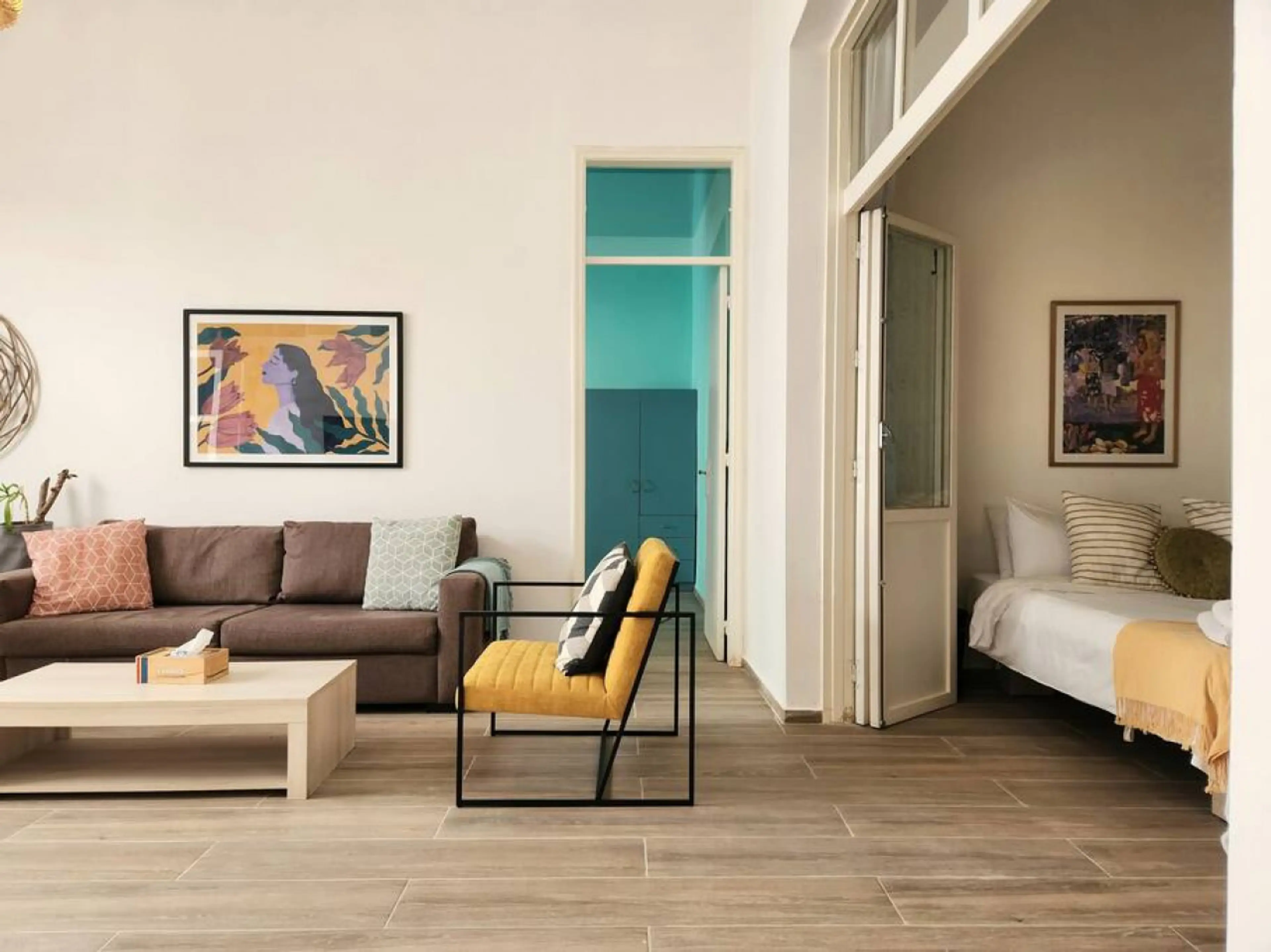 Spacious vibes and cozy corners