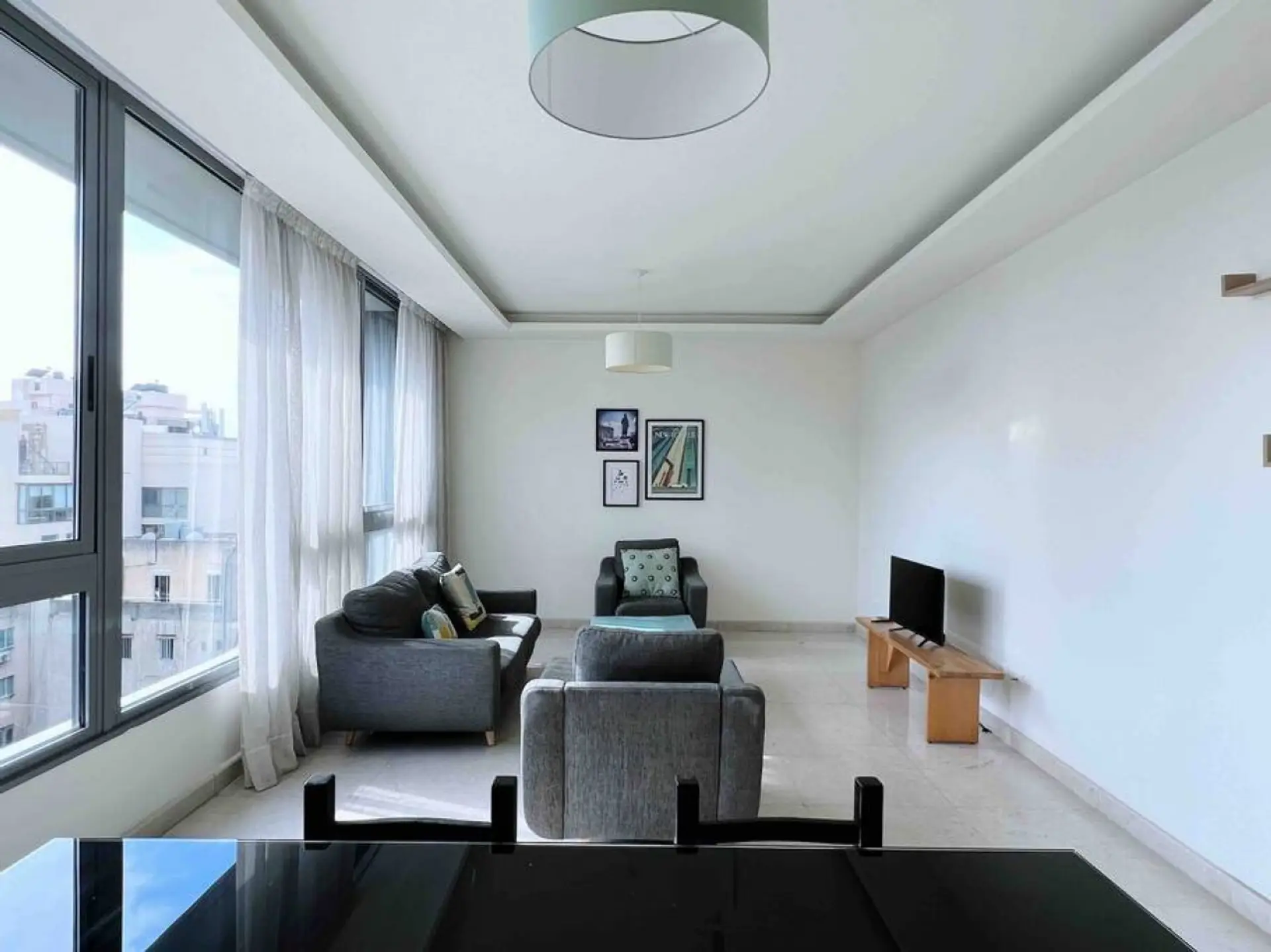 Enjoy bright, airy living areas outfitted with contemporary furnishings and plenty of room to unwind.