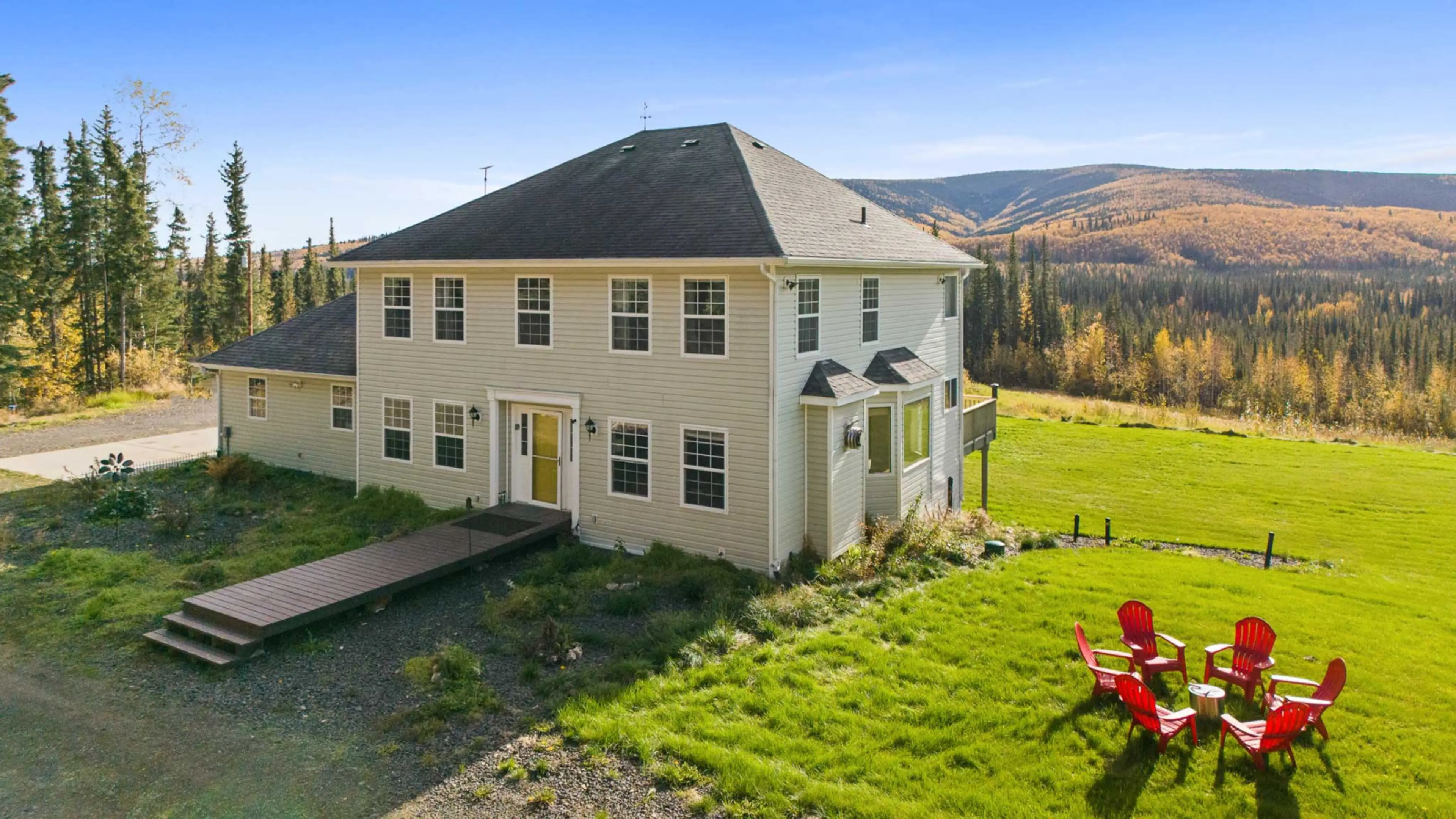 The mountain and view are all yours