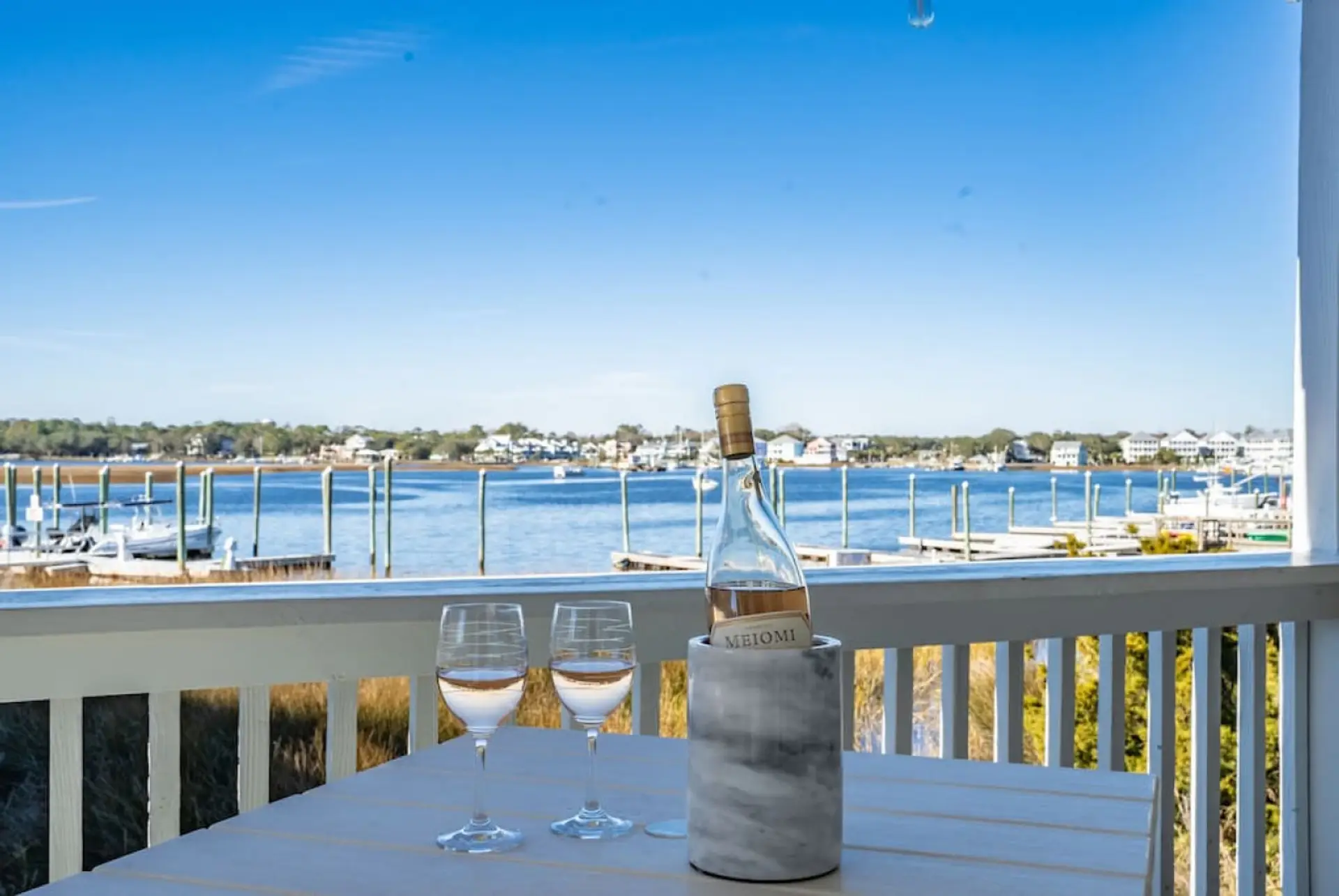 Three waterfront decks—perfect for sunset views and relaxing evenings.