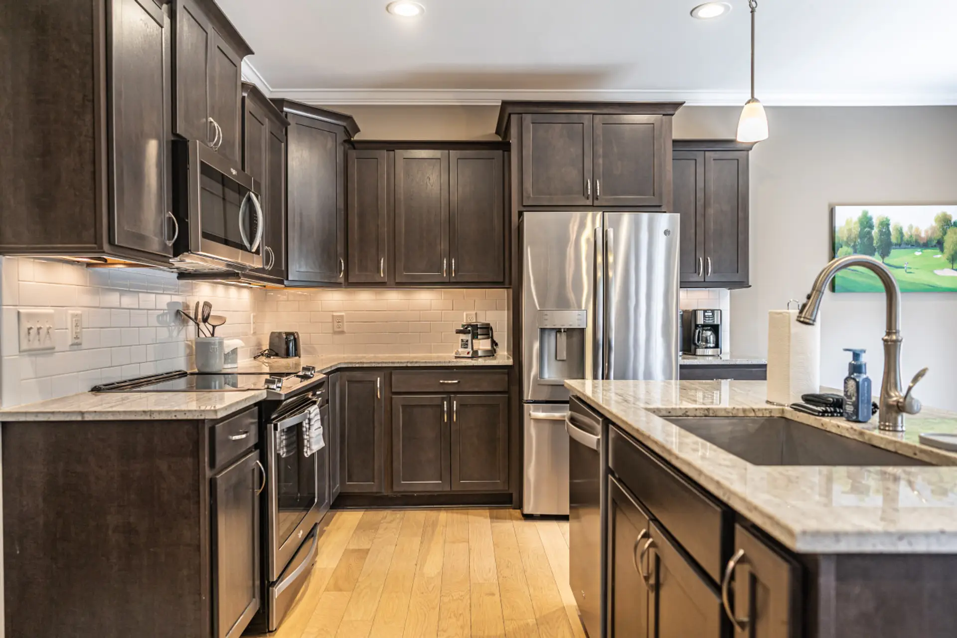 Full kitchen view