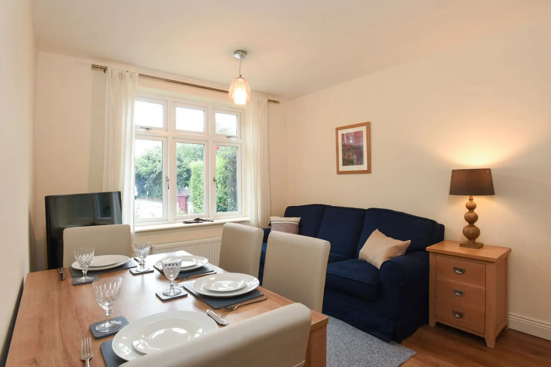 Dining and Living Area
