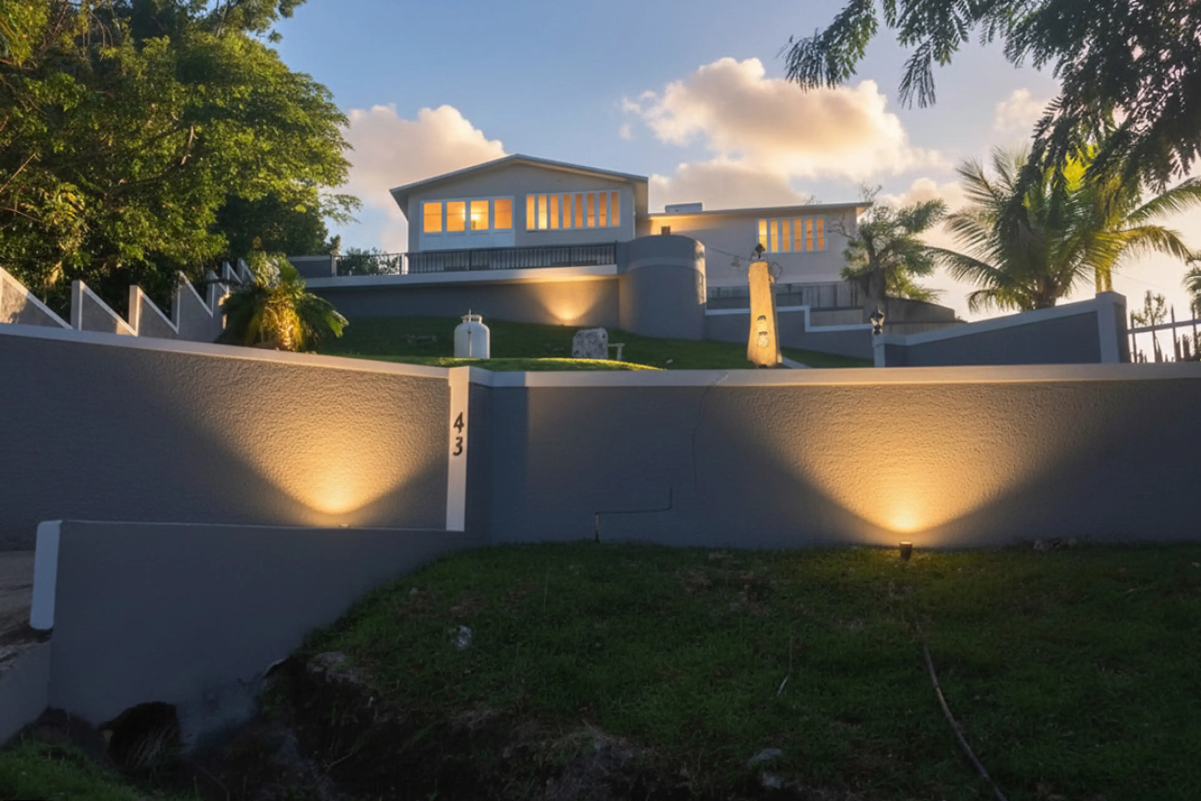 Hillside Retreat with Private Pool and Expansive Terraces