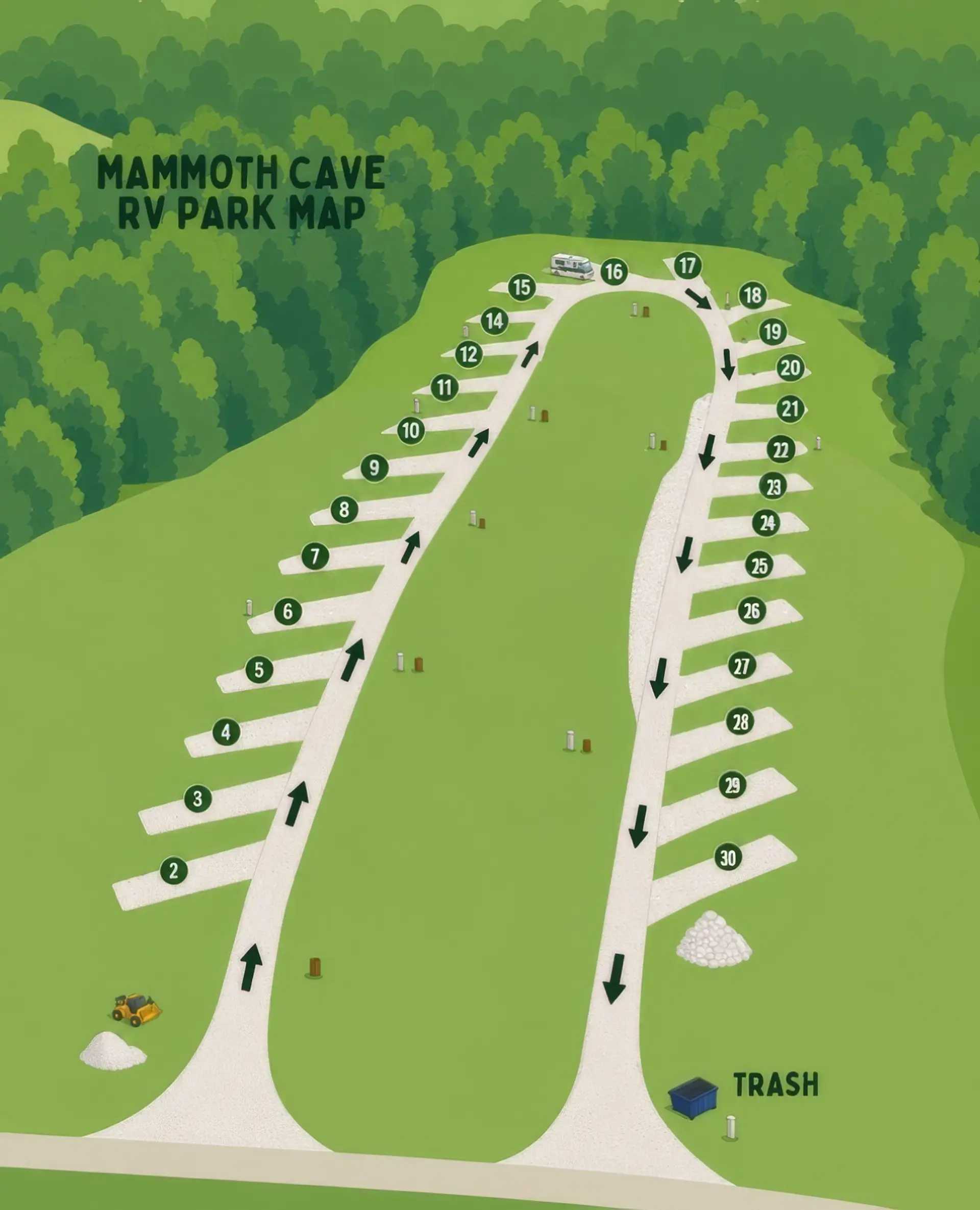 RV Map Layout