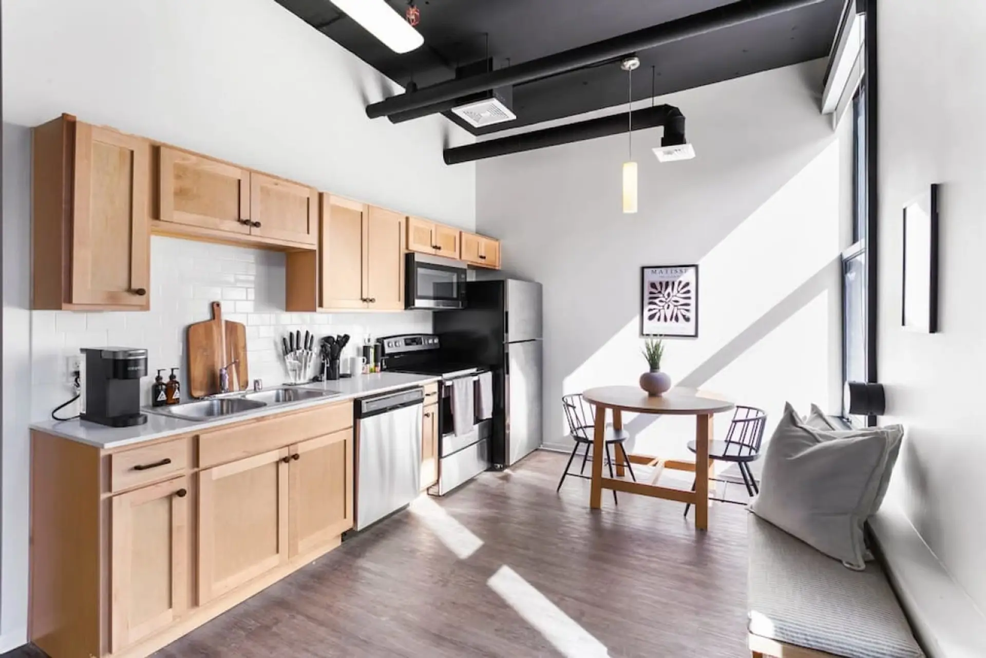 Spacious apartment in the heart of downtown