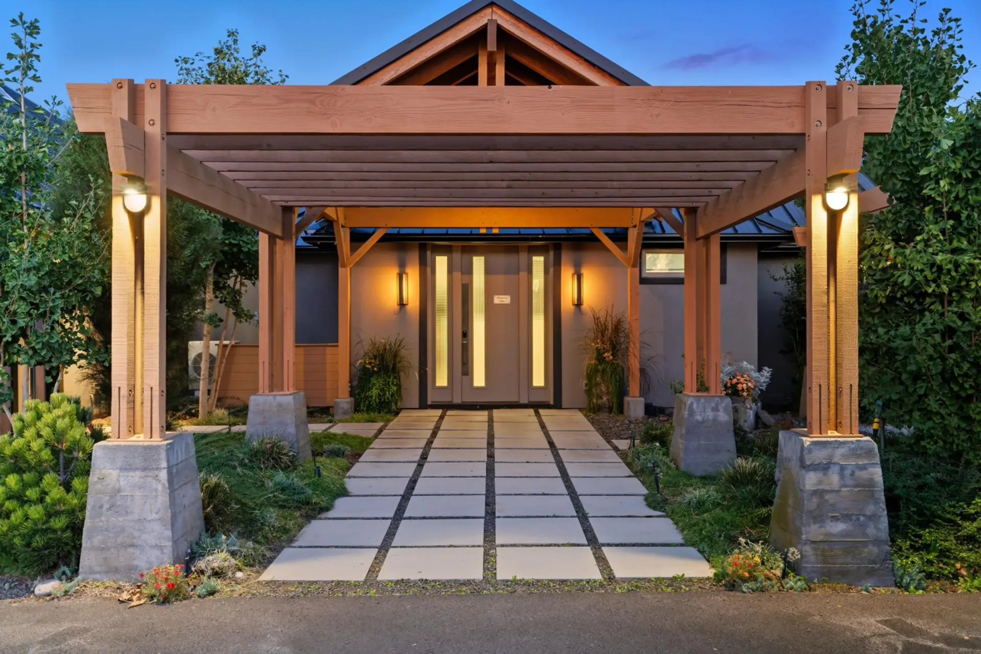 Your private entrance.