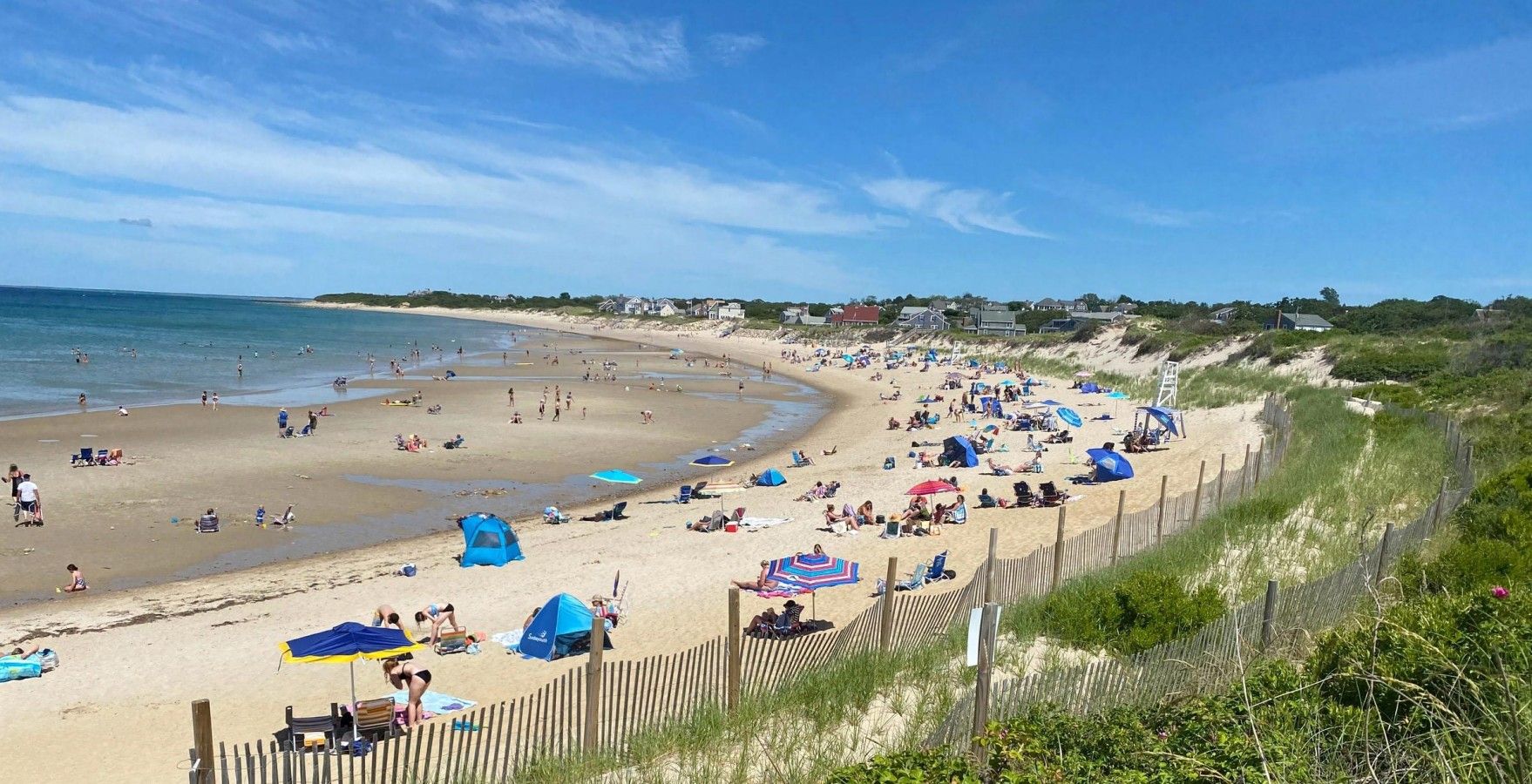 Such a great family friendly beach that is a 5 minute walk from the house down the beach path