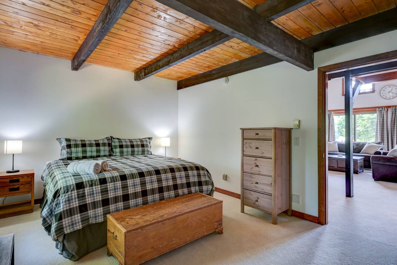 Bedroom 1 at the Bartlett vacation rental
