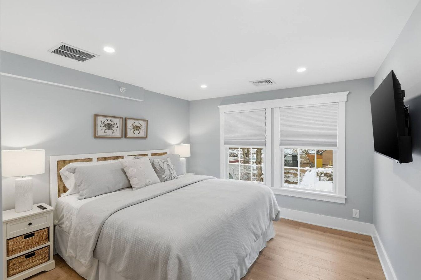 King bed