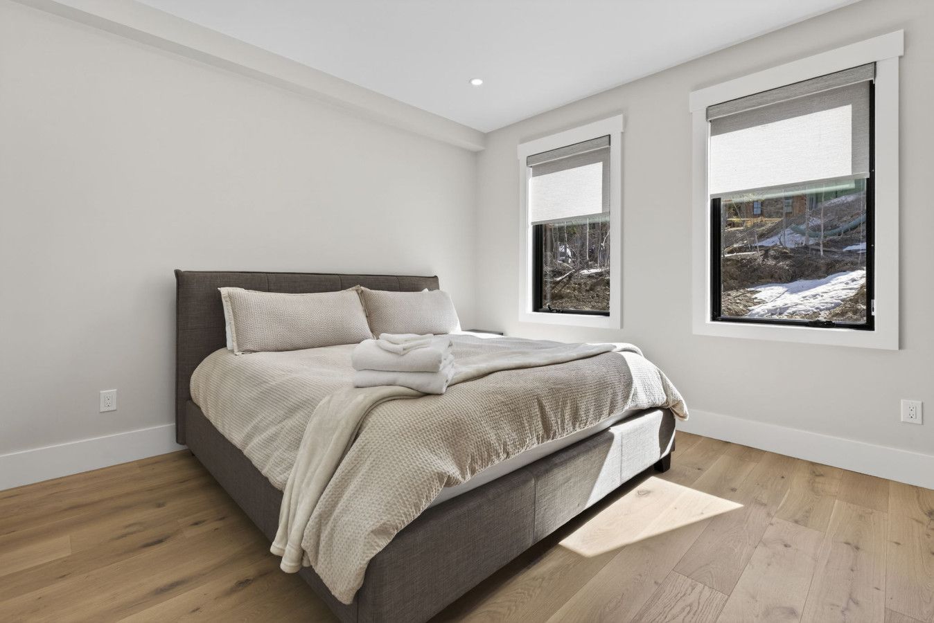 1 king bed · Main level