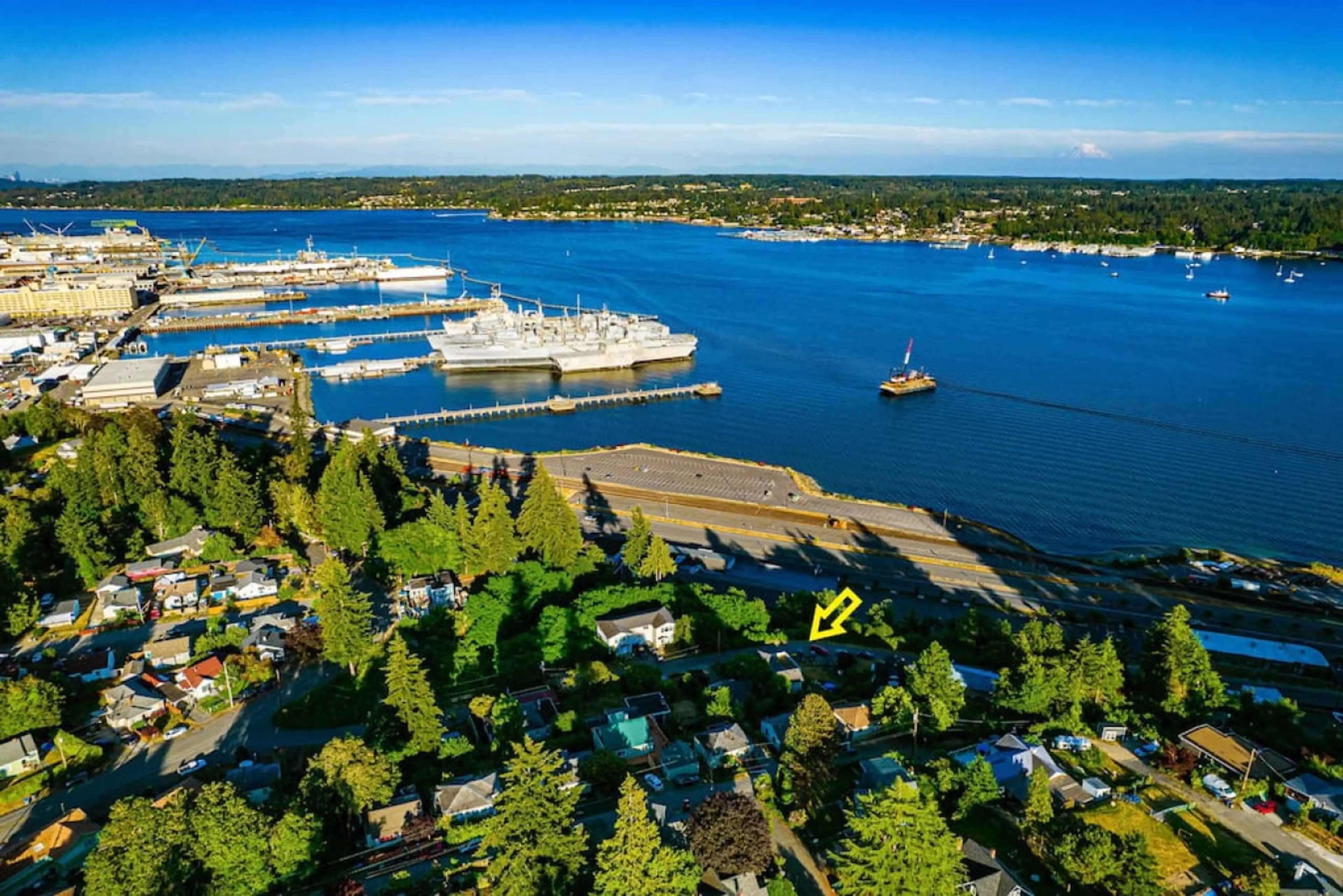So much history to see and appreciate sitting directly above the Puget Sound Naval Shipyard featuring many historical aircraft carriers.