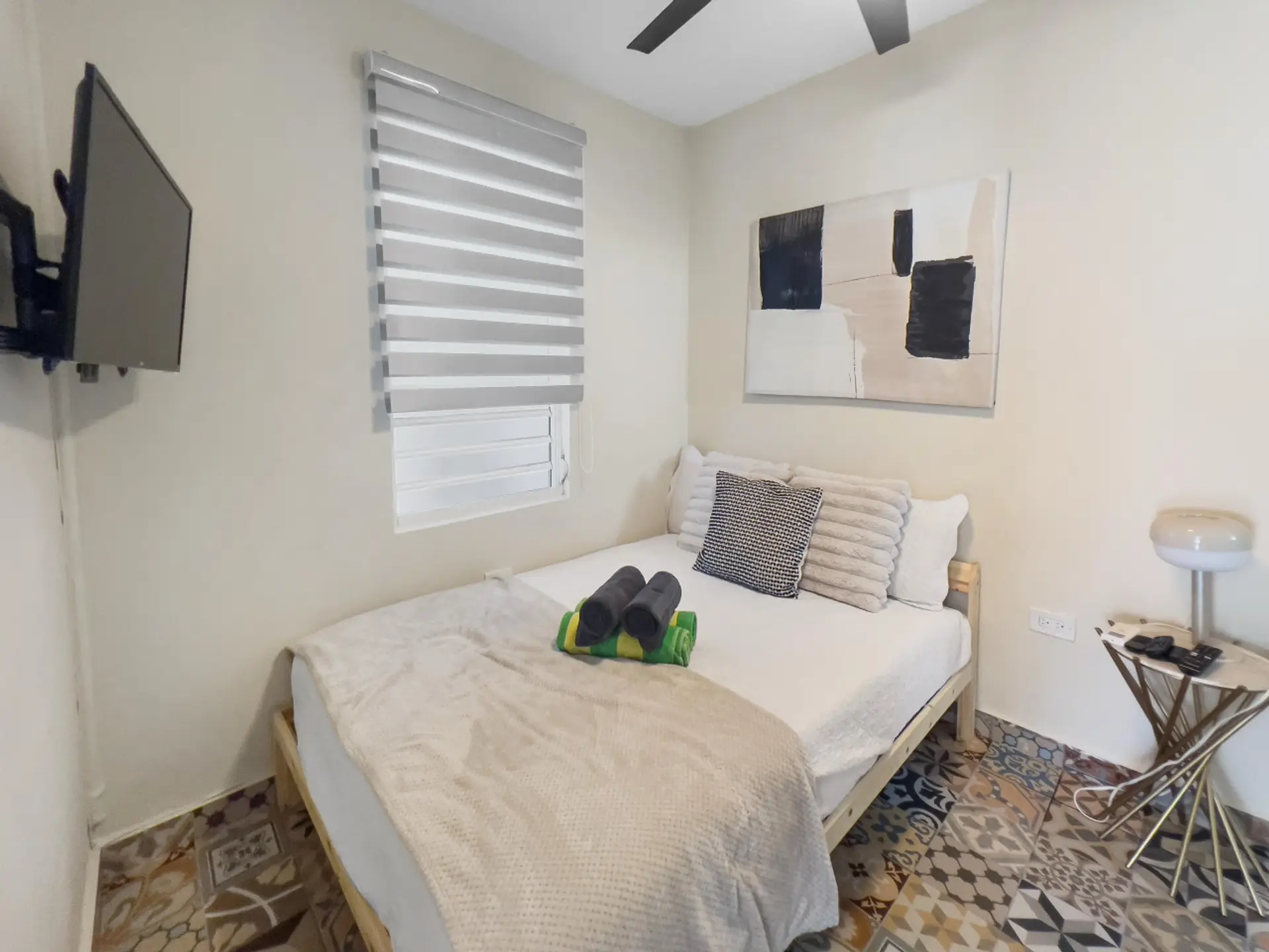 Drift into comfort on a cozy well made bed designed to give you peaceful rest throughout your stay