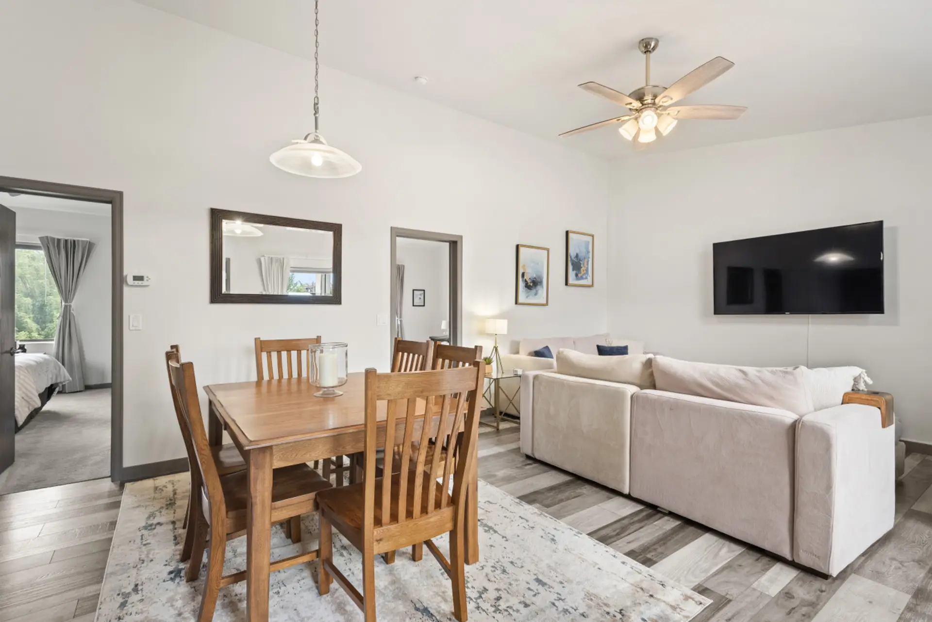 Modern and clean condo on Main St