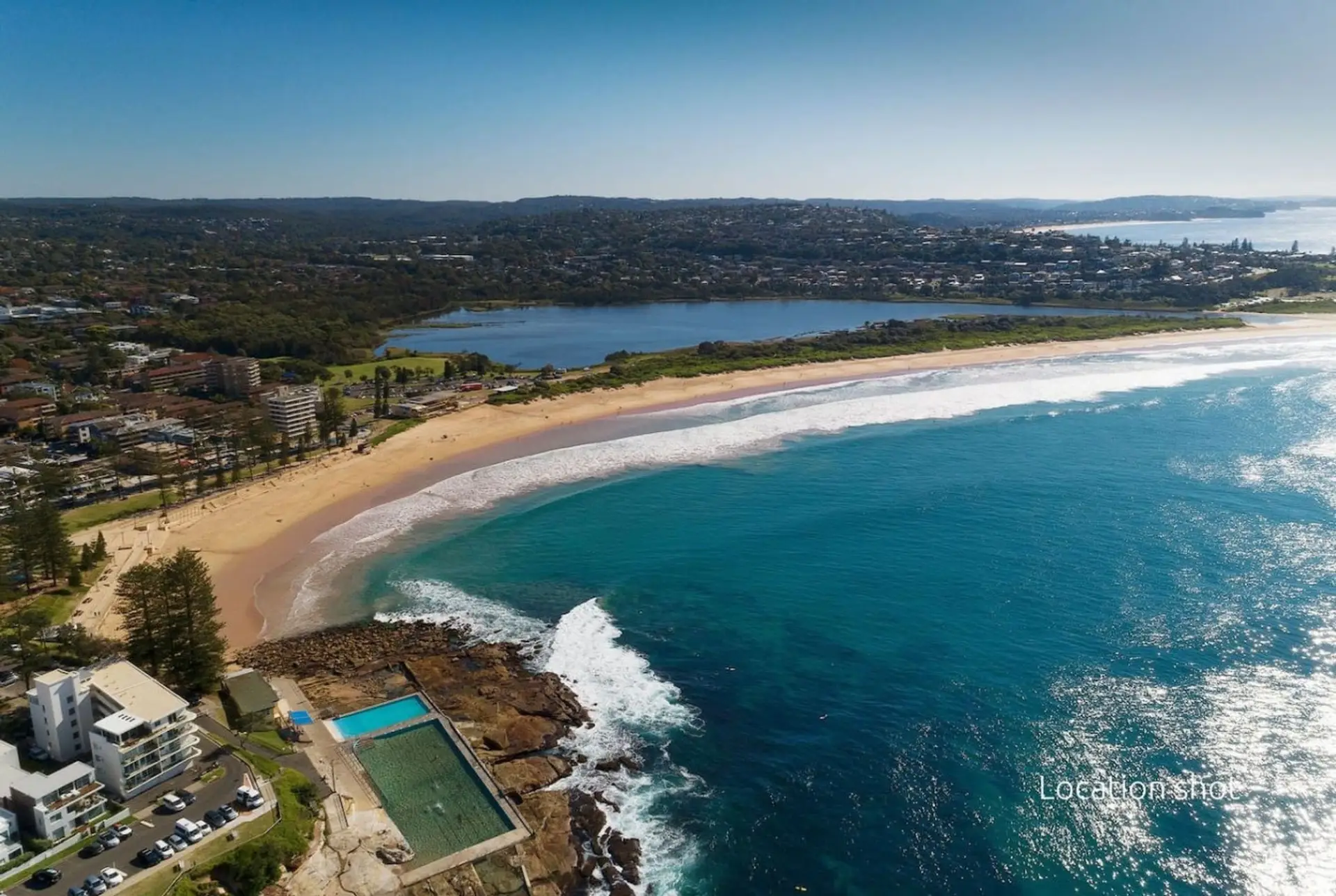 Dee Why Beach and ocean pool are just minutes from the apartment.